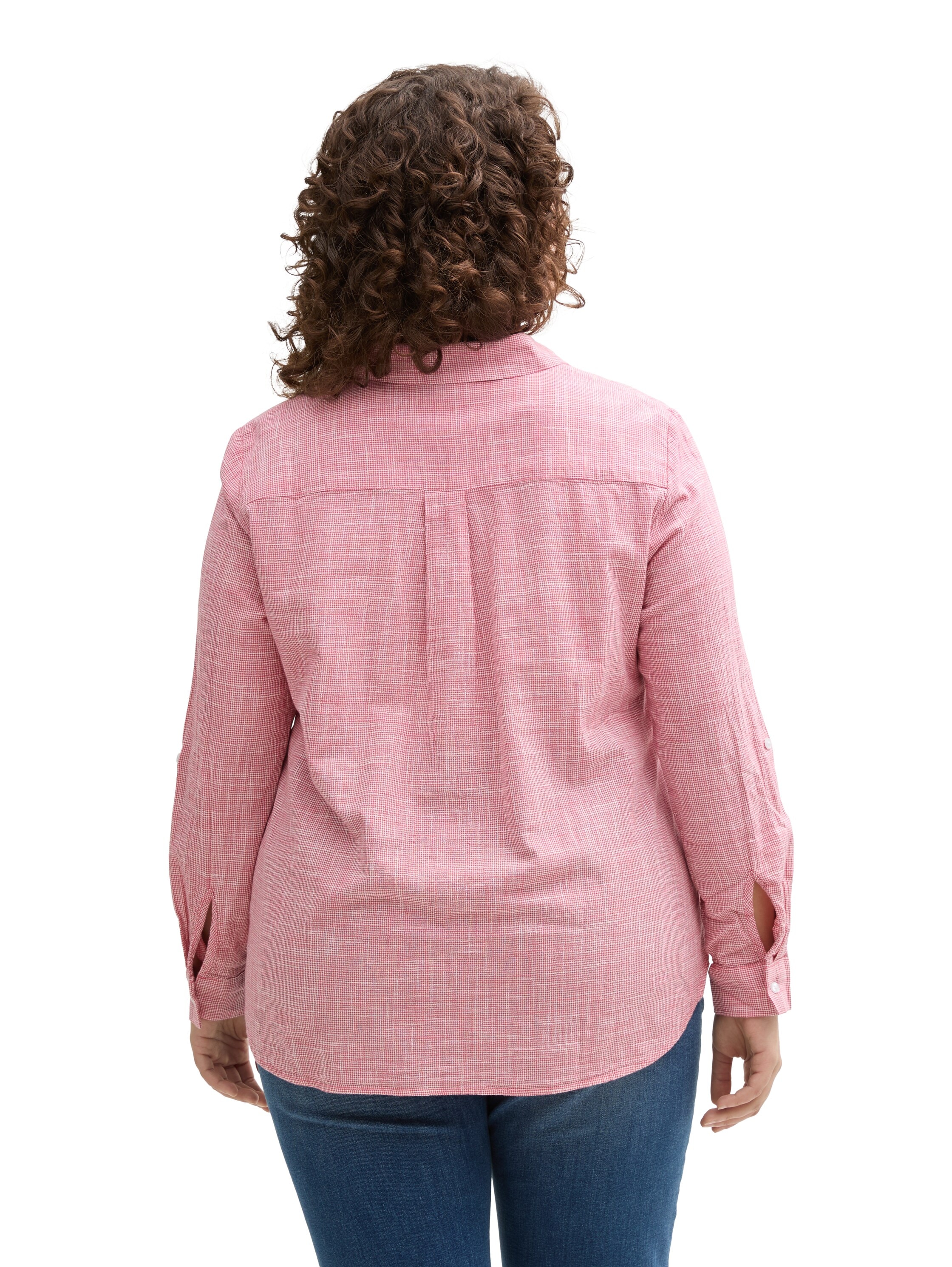 TOM TAILOR PLUS Shirtbluse, mit aufgesetzten Brusttaschen