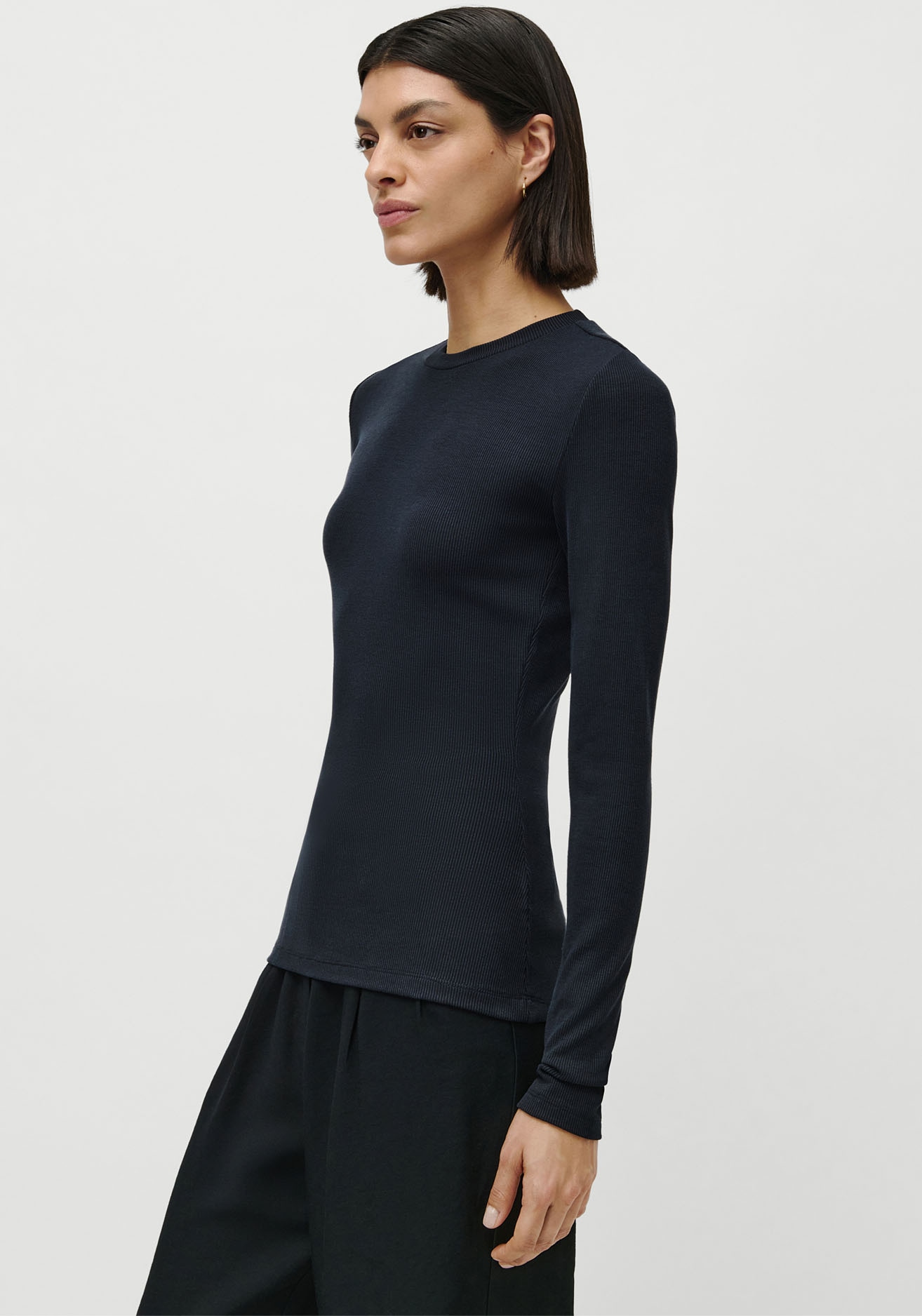 LeGer Longsleeve »Cinzia, LeGer by Lena Gercke« schmal, Rundhals
