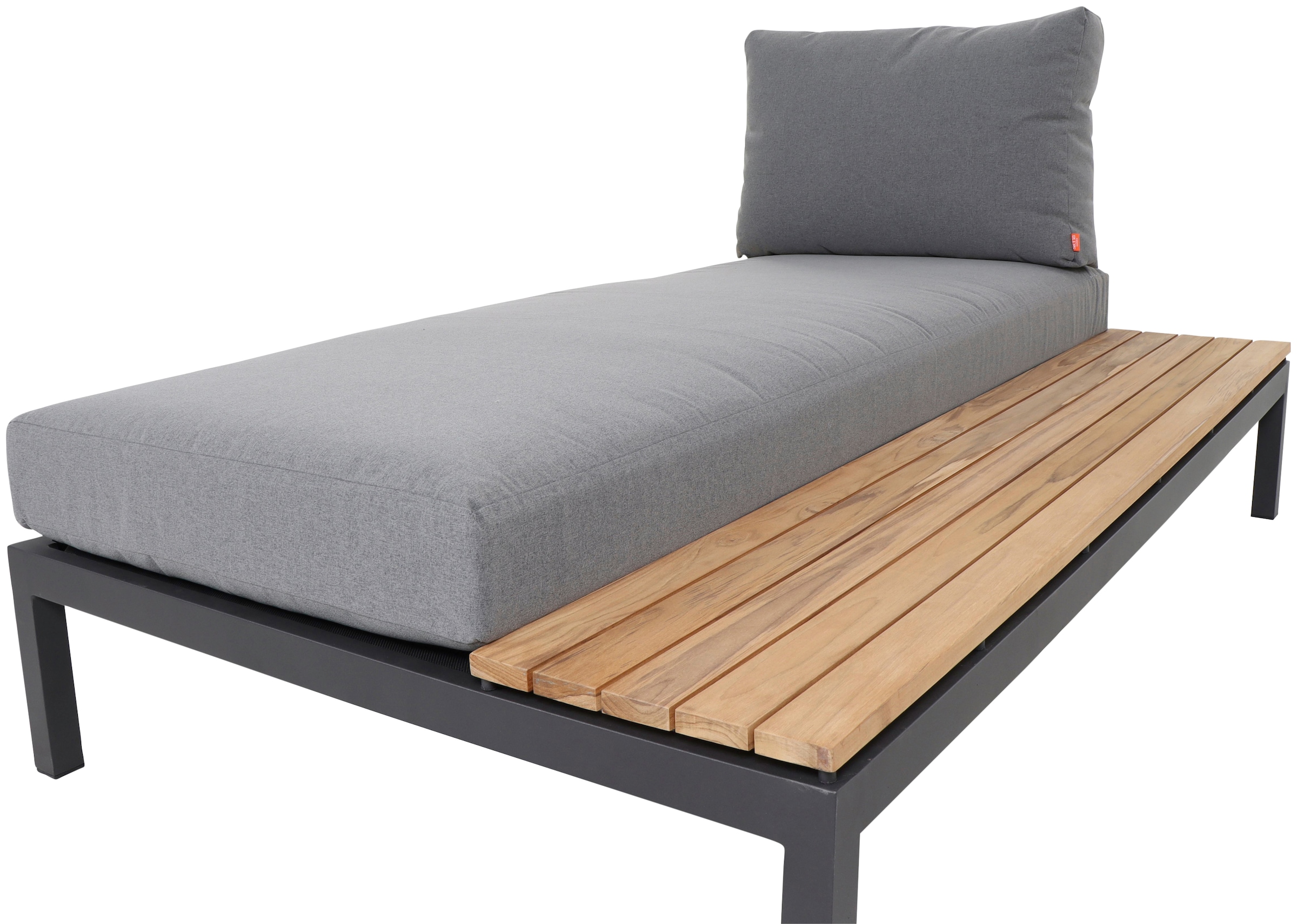Siena Garden Loungesofa »Alvida«, Recamiere links, BxTxH: 102x177x84 cm