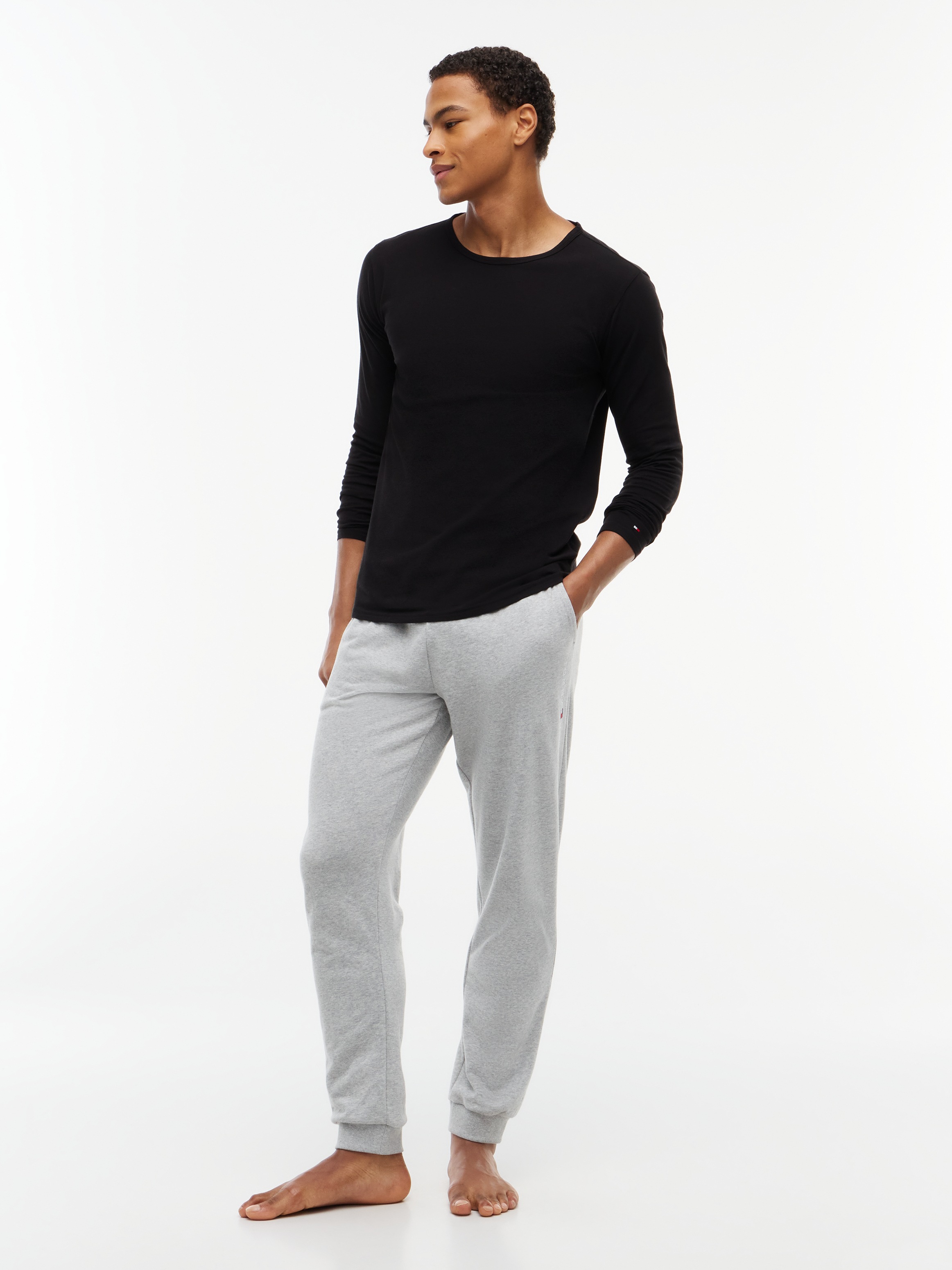 Tommy Hilfiger Underwear T-Shirt »3P LS Tee« Packung, 3er-Pack,  mit Markenlabel