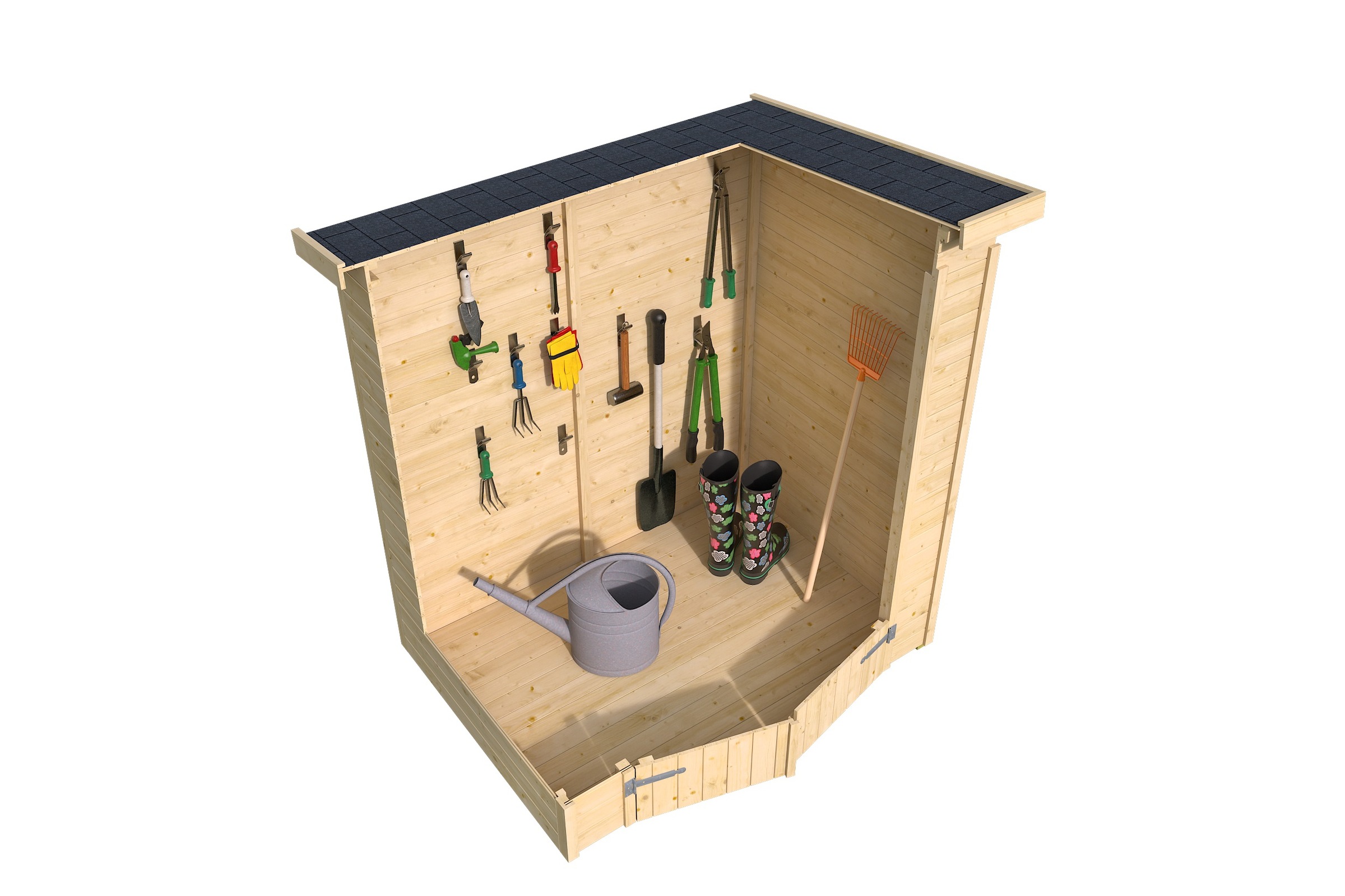 Nordic Holz Gartenhaus »Elementhaus KENT 2.2«