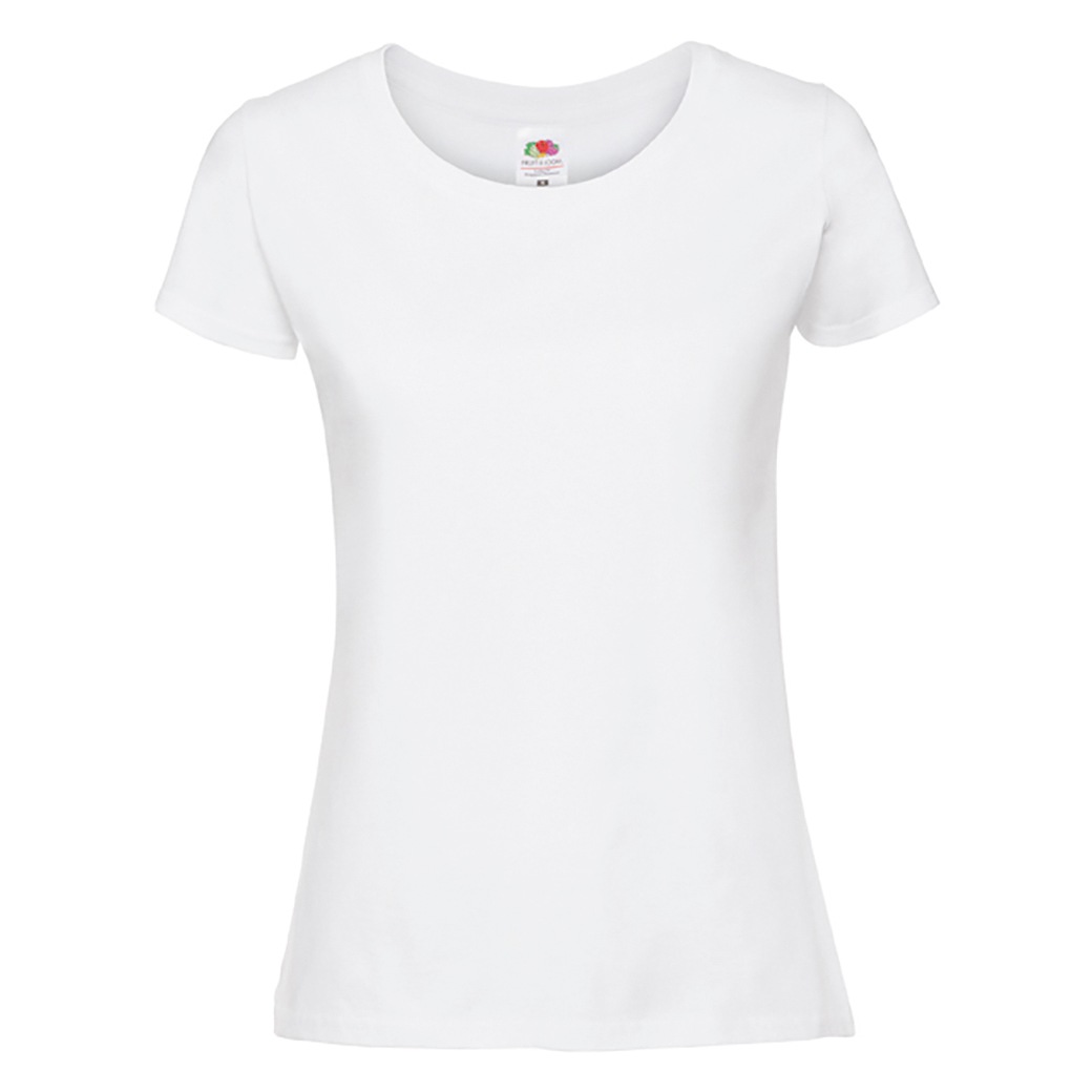 Fruit of the Loom Rundhalsshirt »Lady Fit Premium«, (Packung, 2 tlg., 2er-Pack)
