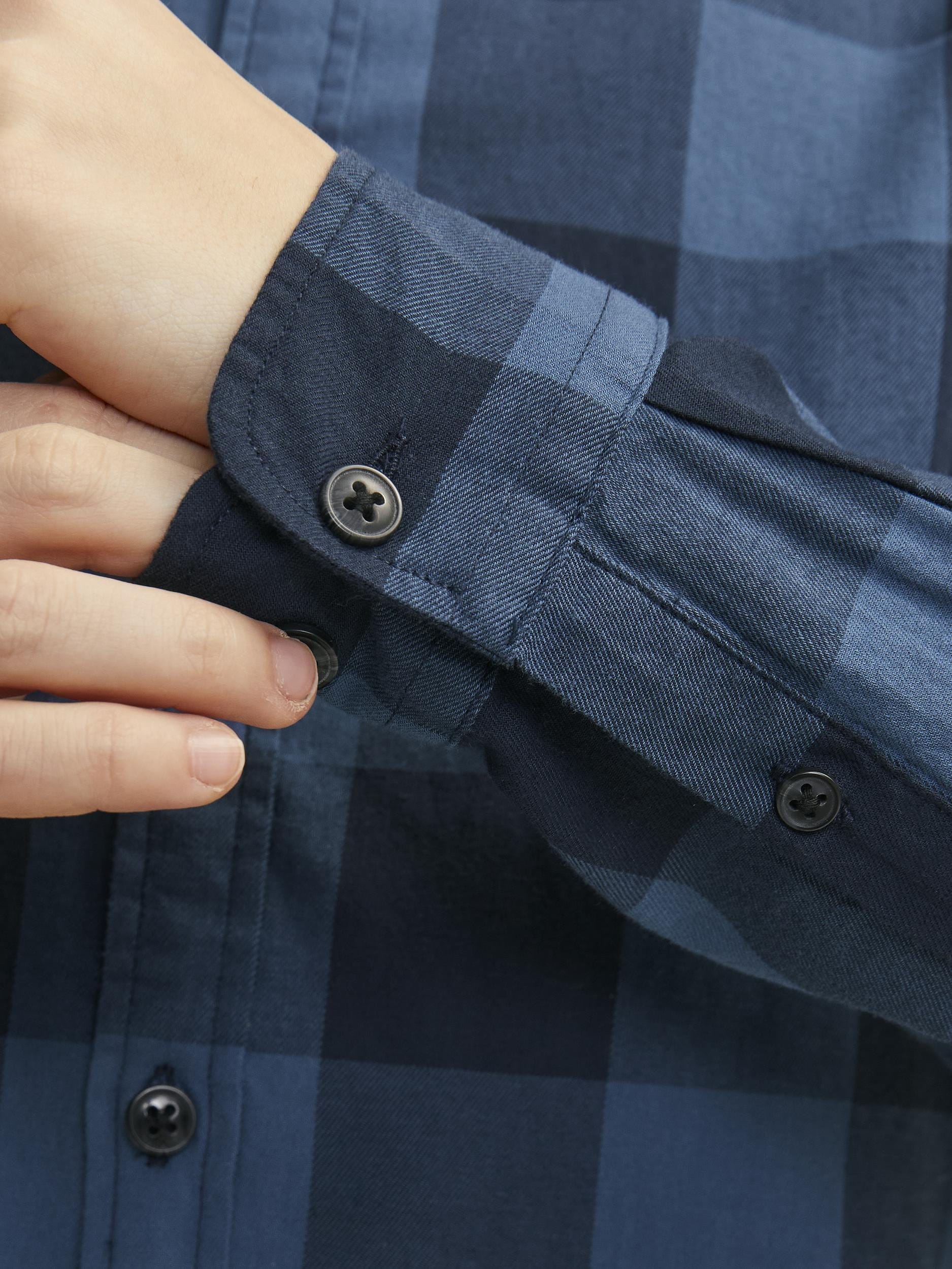 Jack & Jones Junior Karohemd »JJEGINGHAM TWILL SHIRT L/S NOOS JNR«