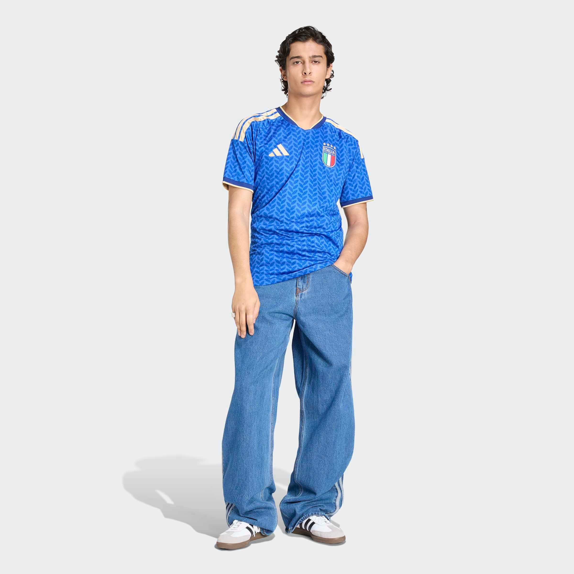 adidas Performance Fußballtrikot »Italien 26 Heimtrikot« für Jugendliche, mit Climacool Technologie, atmungsaktiv