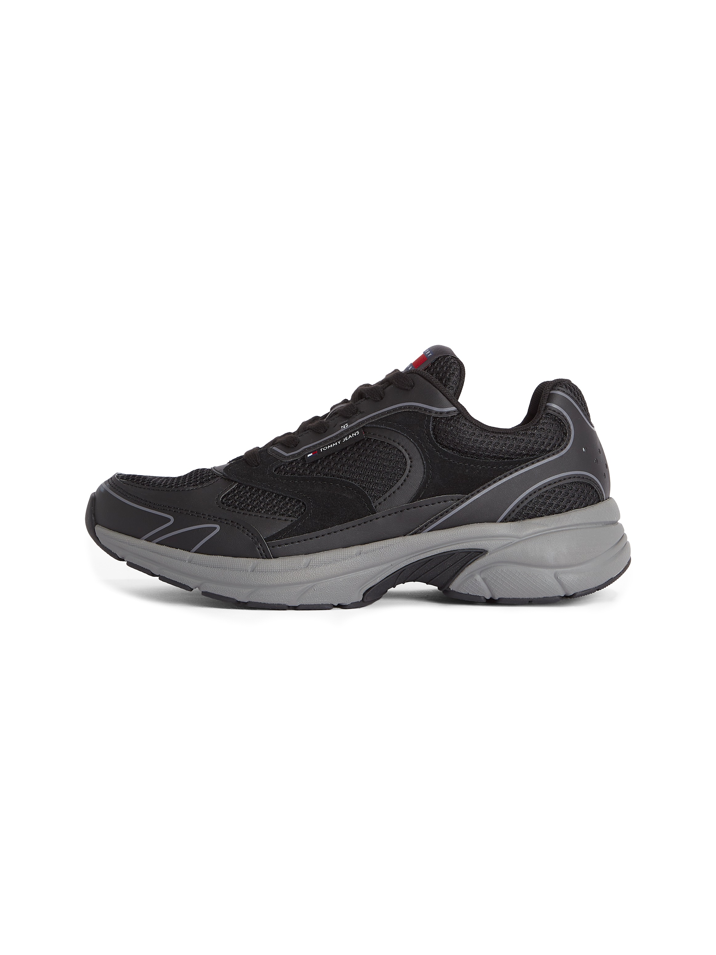 Tommy Jeans Sneaker »THE CONEY«, Freizeitschuh, Halbschuh, Schnürschuh mit seitlichem Label