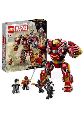 Konstruktionsspielsteine »Hulkbuster: Der Kampf von Wakanda (76247), LEGO® Marvel«,...