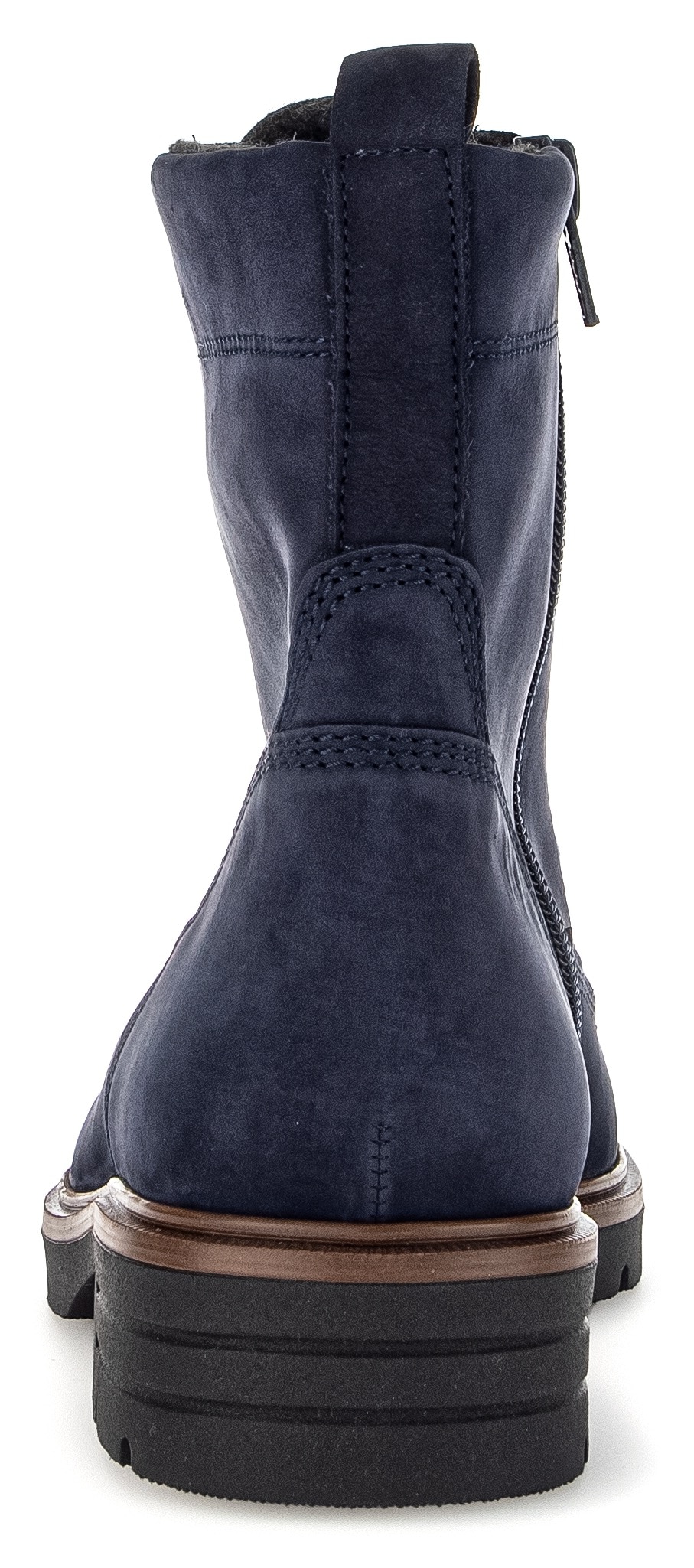 Gabor Schnürboots  , Blockabsatz, Schnürstiefelette, praktischer Innenreißverschluss