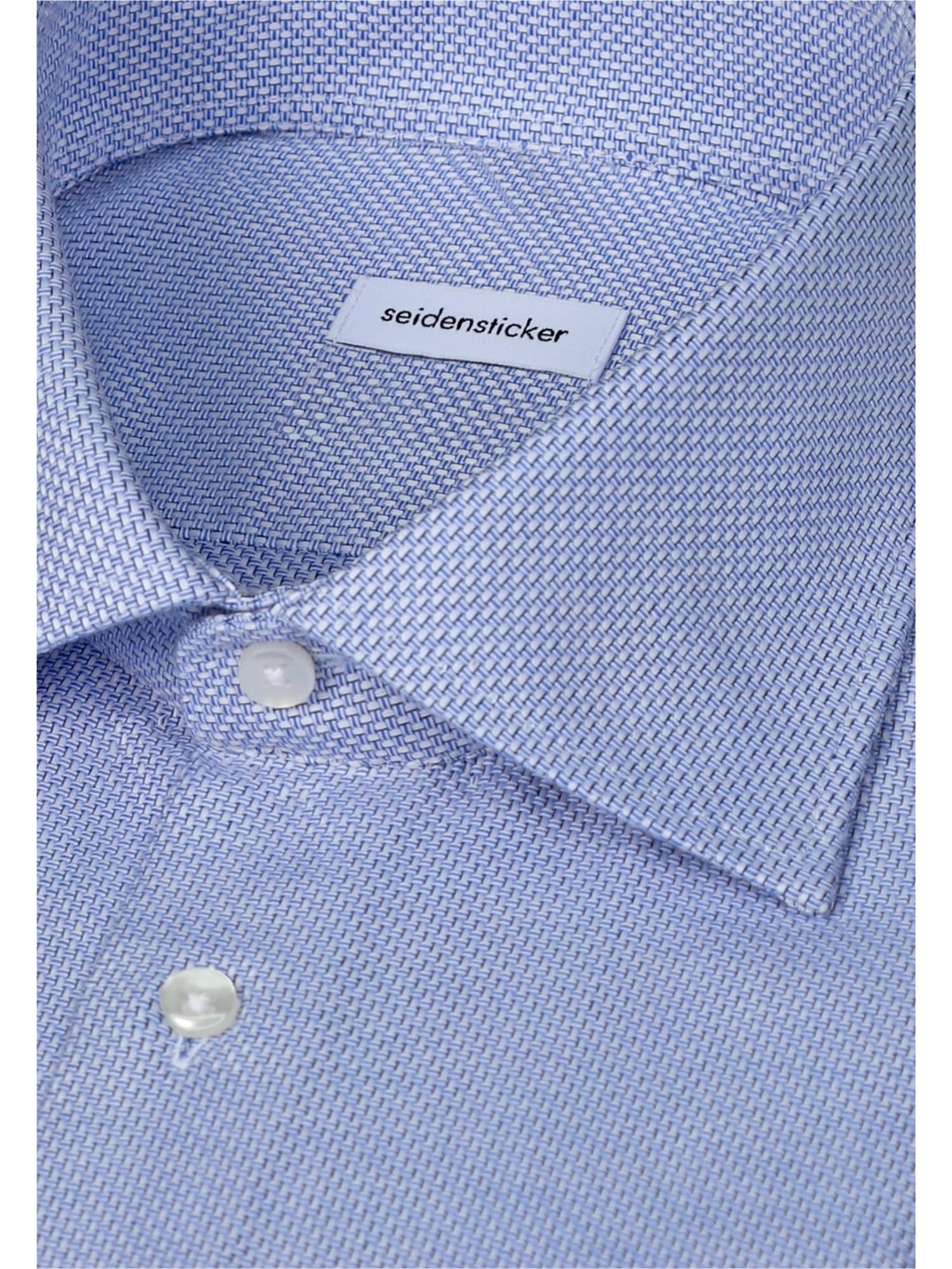seidensticker Businesshemd »Schwarze Rose« Slim 1/1 Extra lang Kentkragen Struktur