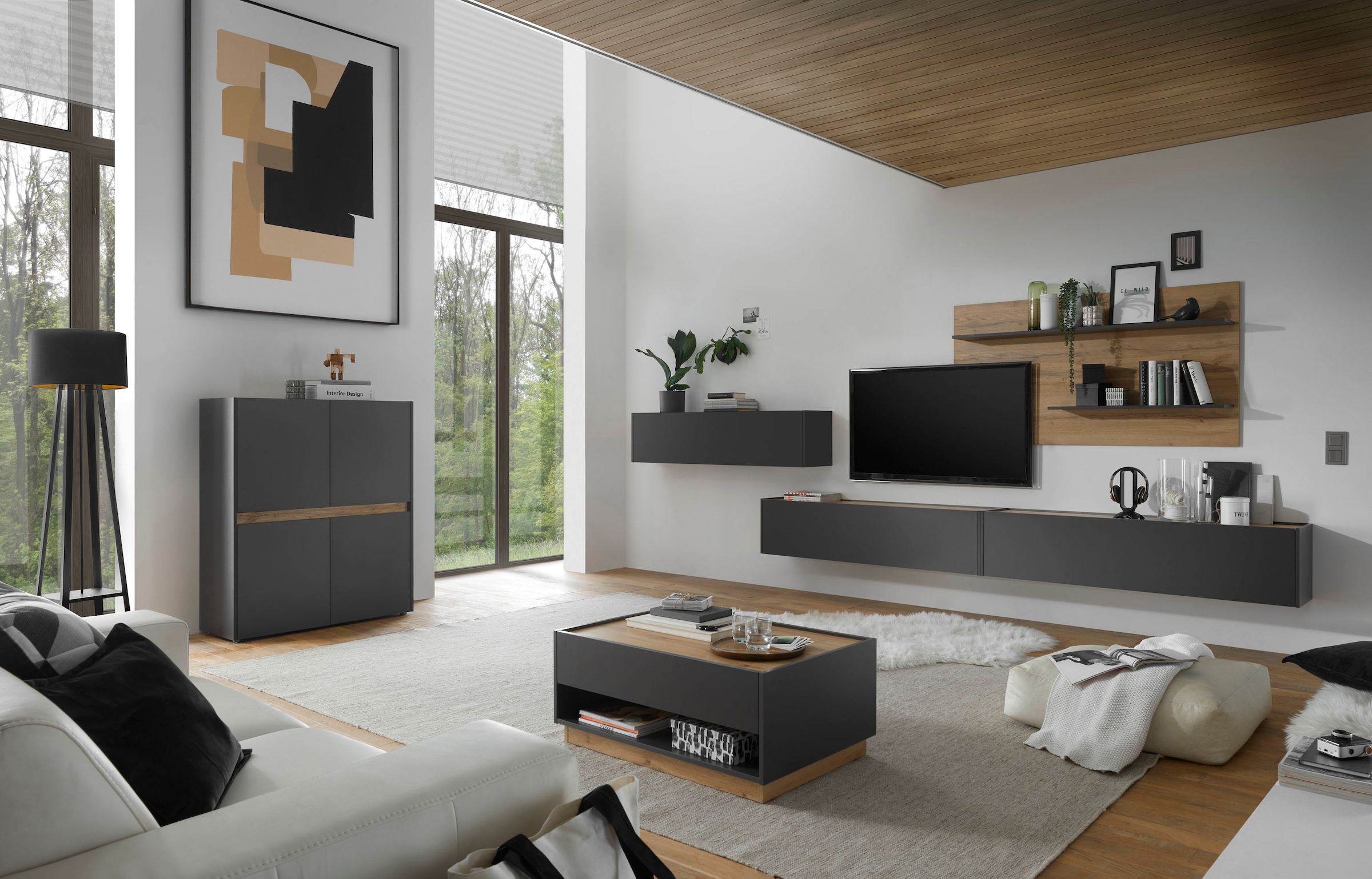 INOSIGN Wohnwand »City/Giron«, (Set, 4 St.)