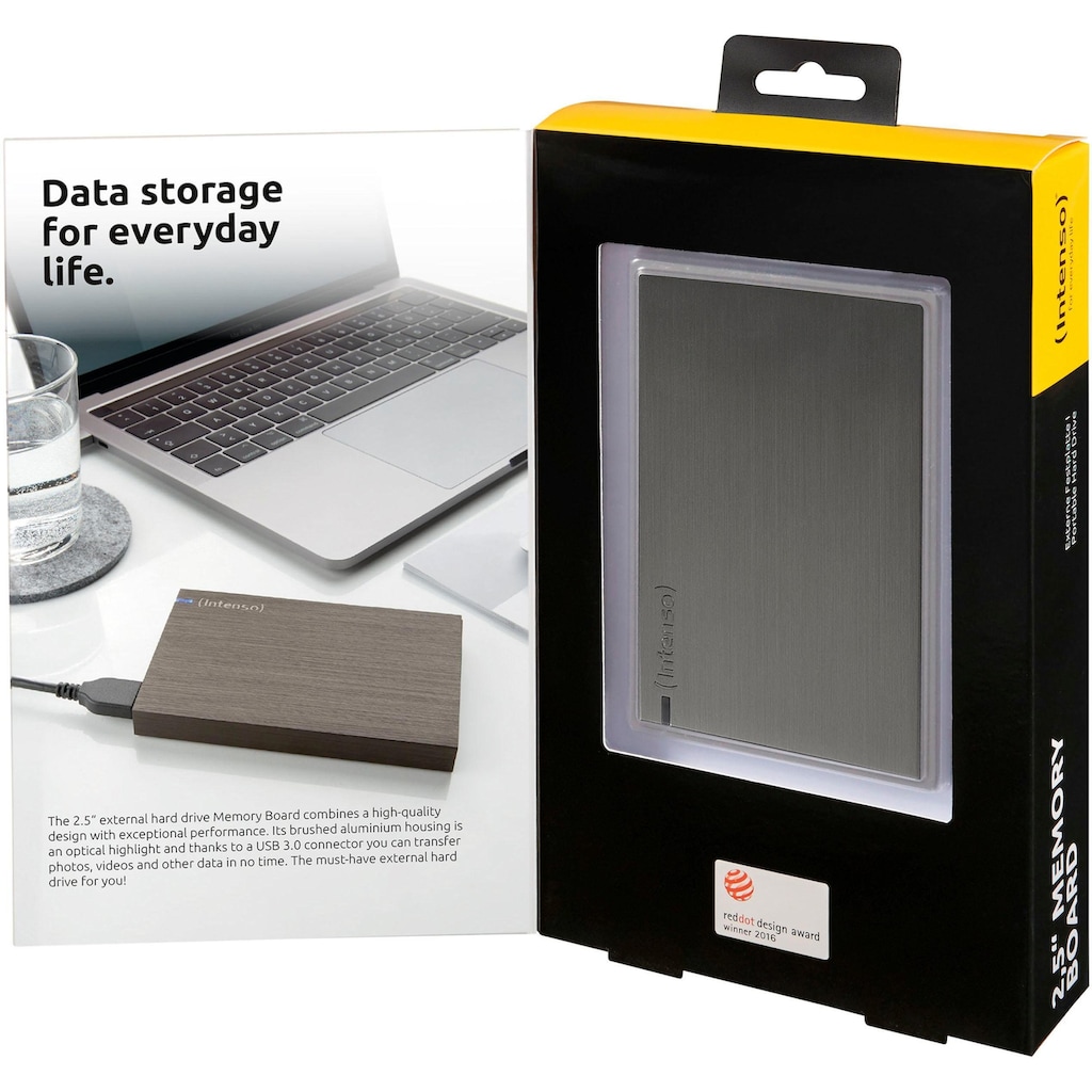 Intenso externe HDD-Festplatte »Memory Board, 1 TB, 2,5"«, 2,5 Zoll, Anschluss USB 3.0