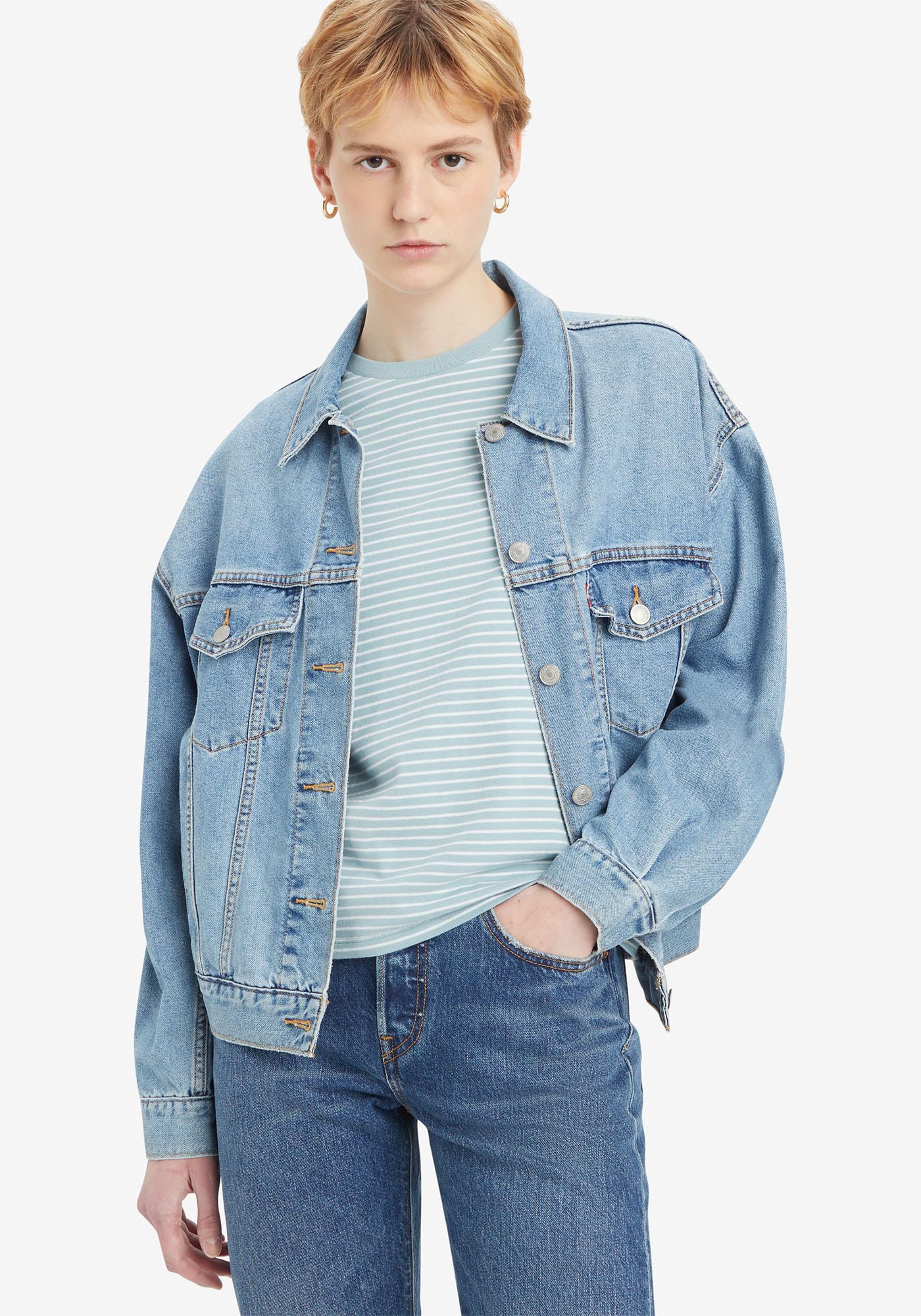 Levi's® T-Shirt »The perfect Tee«, mit kleiner Logo-Stickerei