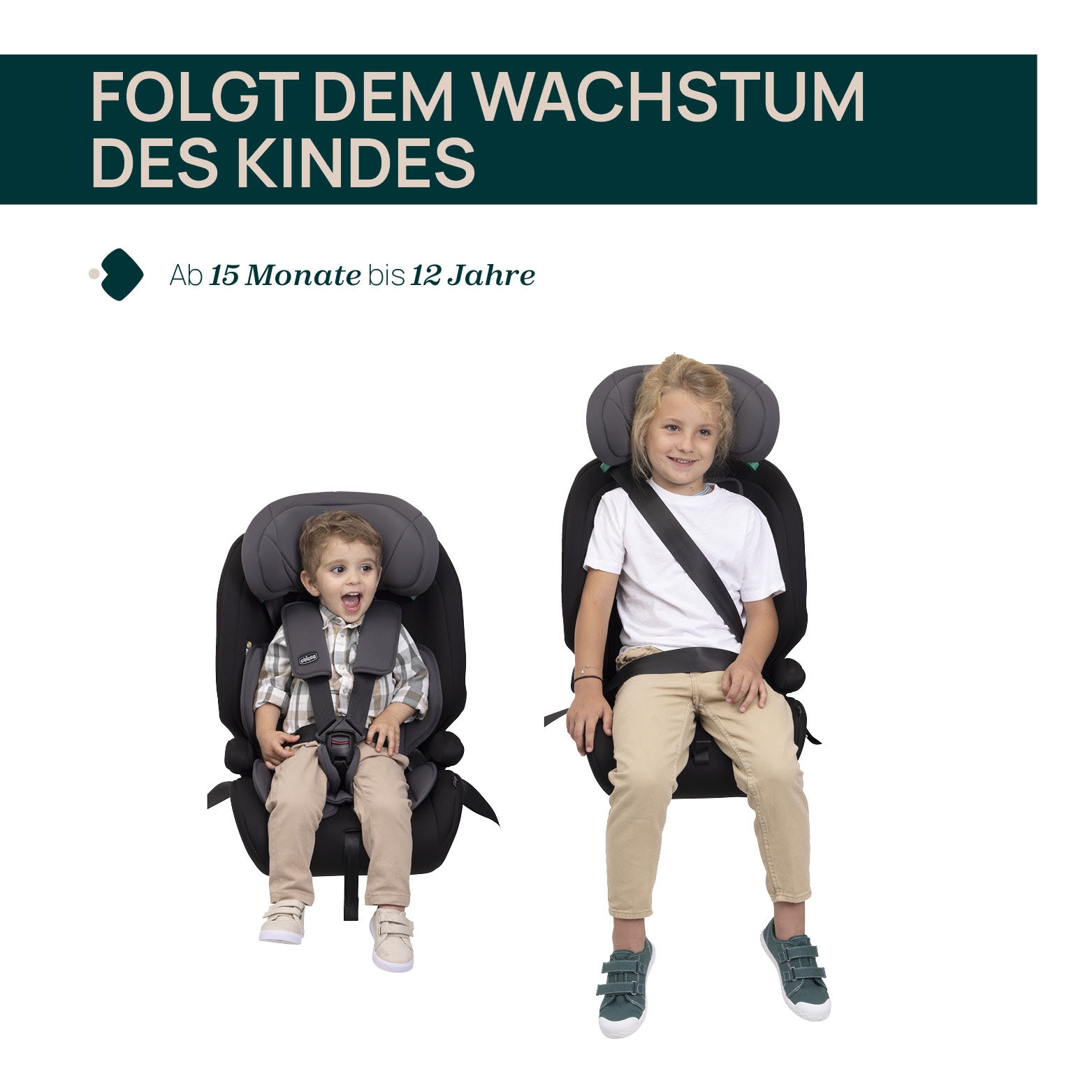 Chicco Autokindersitz »Gro-Up I-Size«