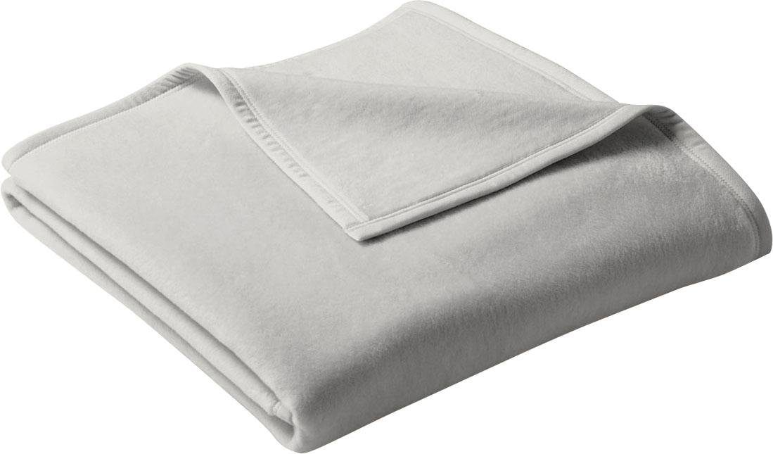 Biederlack Wohndecke »Uno Cotton«, in schönen Unifarben, Kuscheldecke