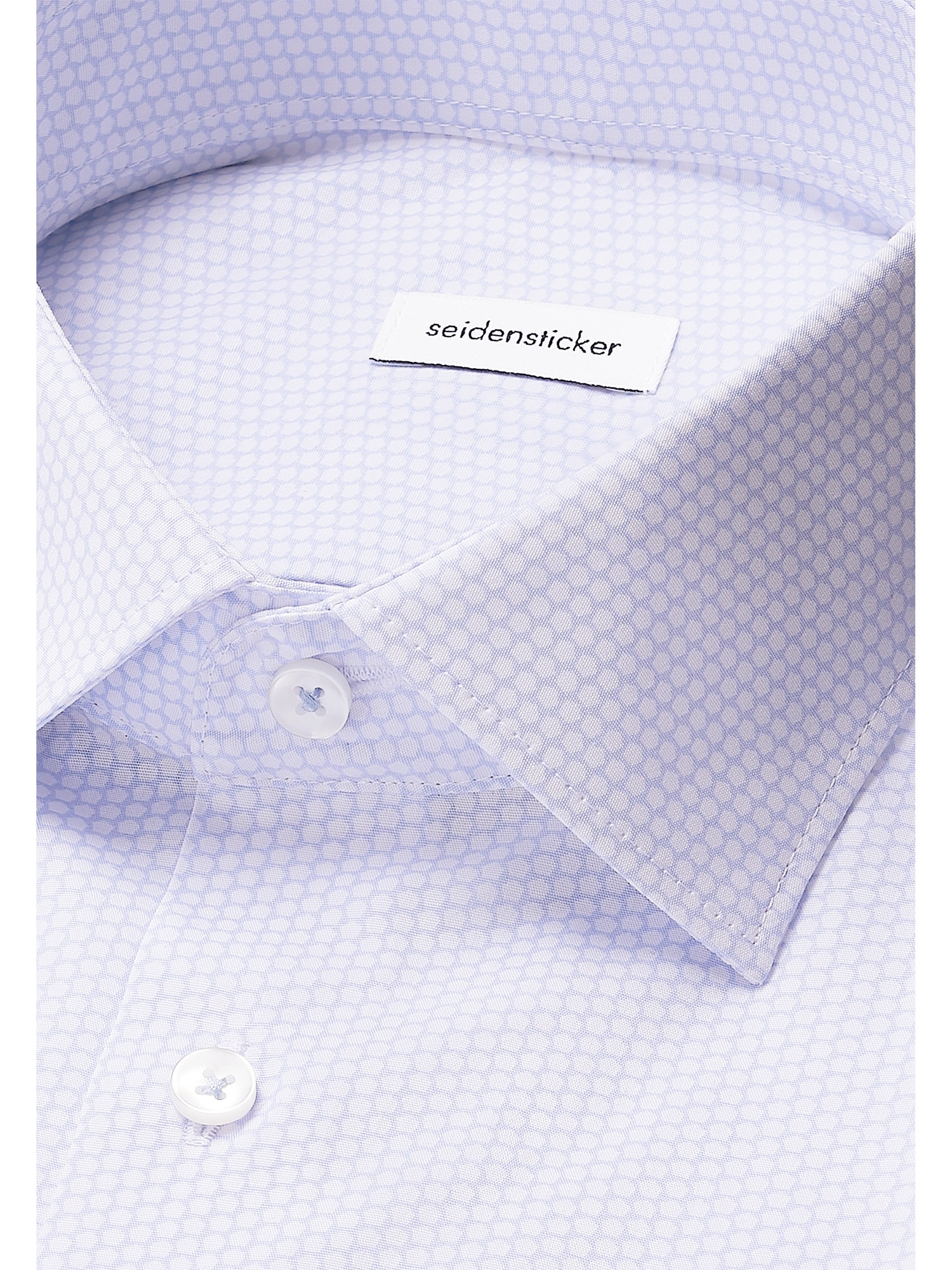 seidensticker Businesshemd »Schwarze Rose« Slim 1/1 Kentkragen Druck