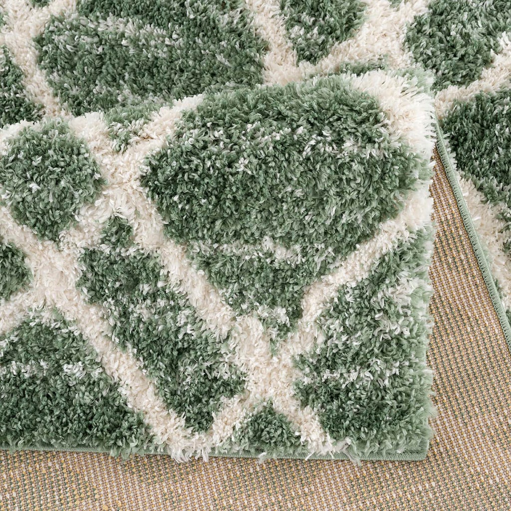 Carpet City Hochflor-Teppich »Pulpy 540«, rechteckig