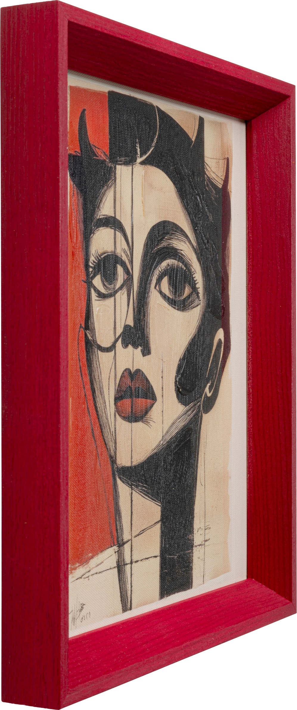 Kare Design Bild mit Rahmen »Gerahmtes Bild Portrait Modernism 22x27cm« Set, 2, 2 Stk. tlg.