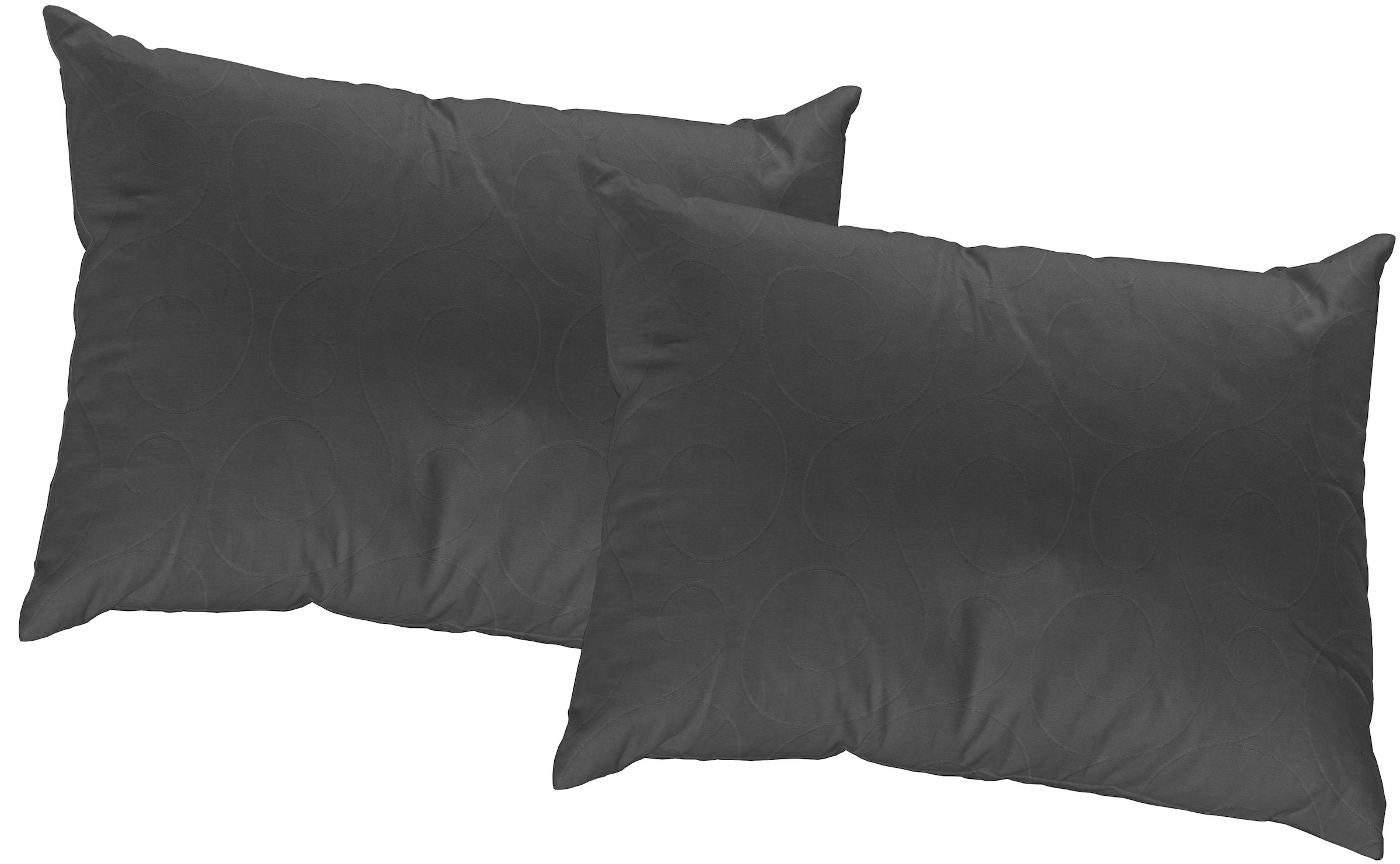 Wirth Dekokissen Kissenhülle ohne Füllung, 2 Stück