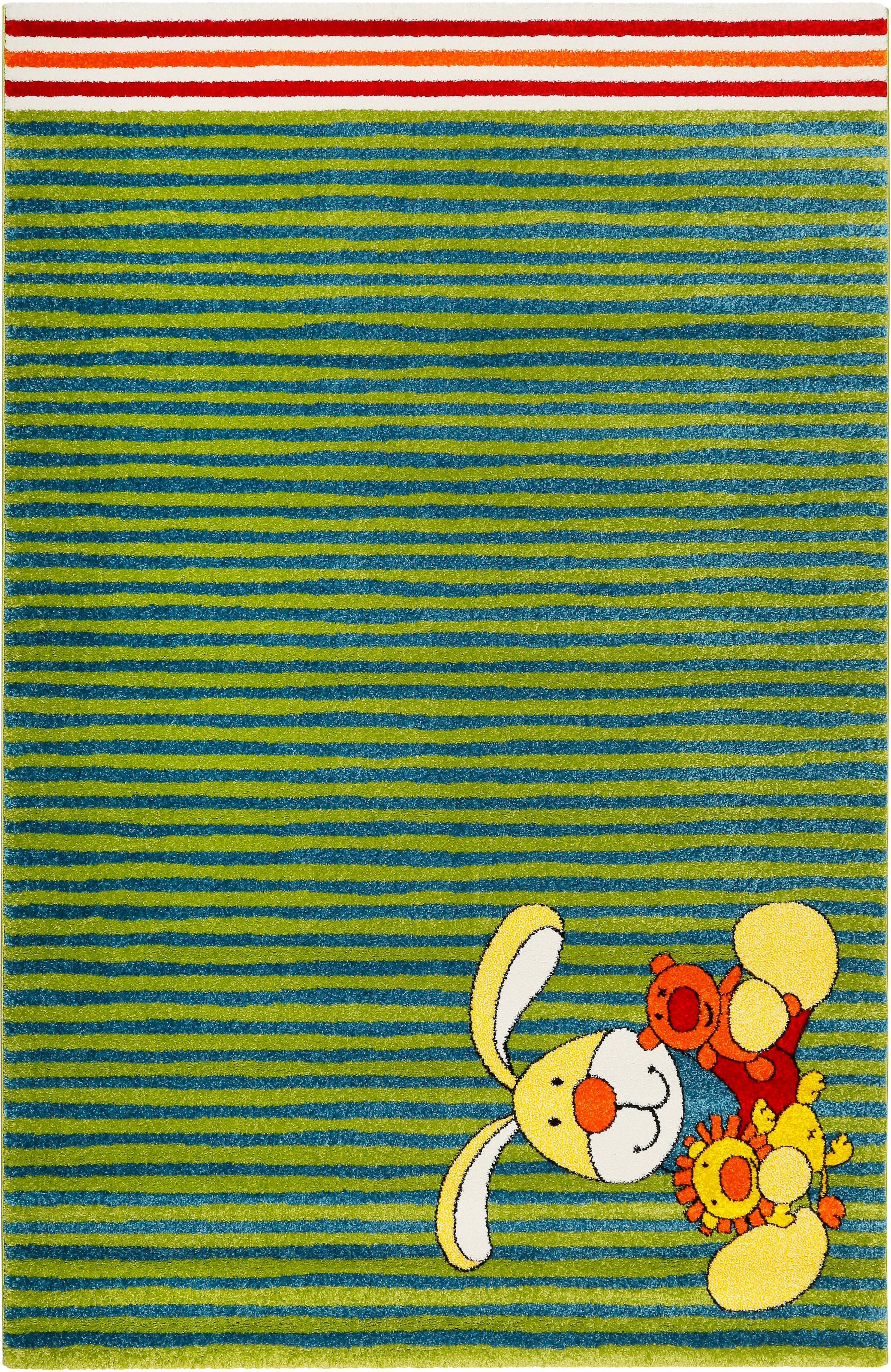 Sigikid Kinderteppich »Semmel Bunny«, rechteckig, 13 mm Höhe
