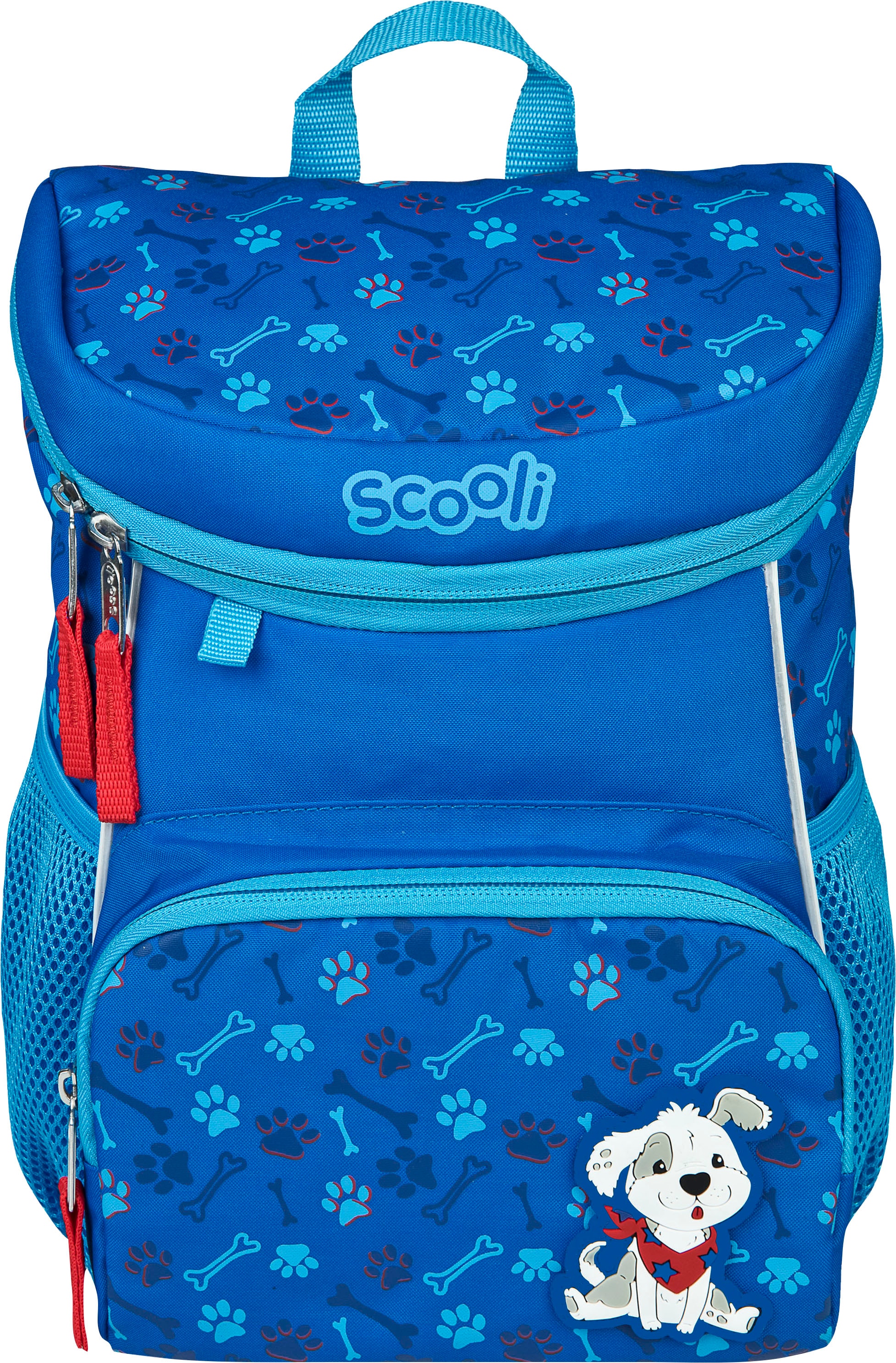 Scooli Kinderrucksack »Mini-Me, Danny Dog«, Reflektoren