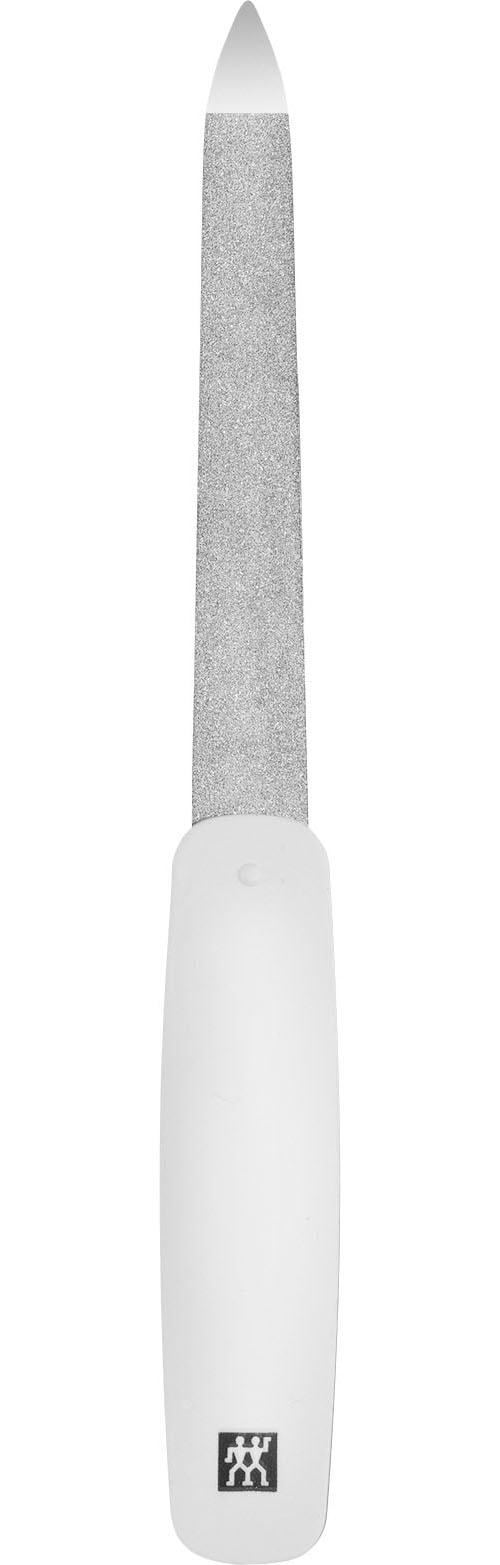 Zwilling Saphir-Nagelfeile »Zwilling Saphir Nagelfeile 130mm«, Zweiseitig, grob- und feinkörnige Fläche, auch zur Nagelreinigung.
