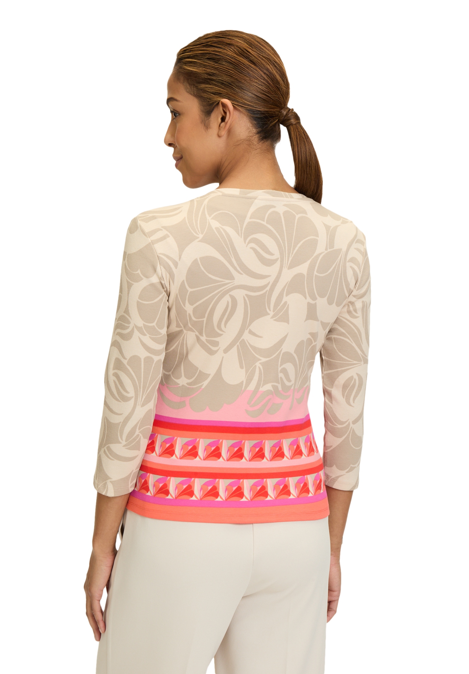 Betty Barclay 3/4-Arm-Shirt »Shirtjacke mit Rippenstruktur«