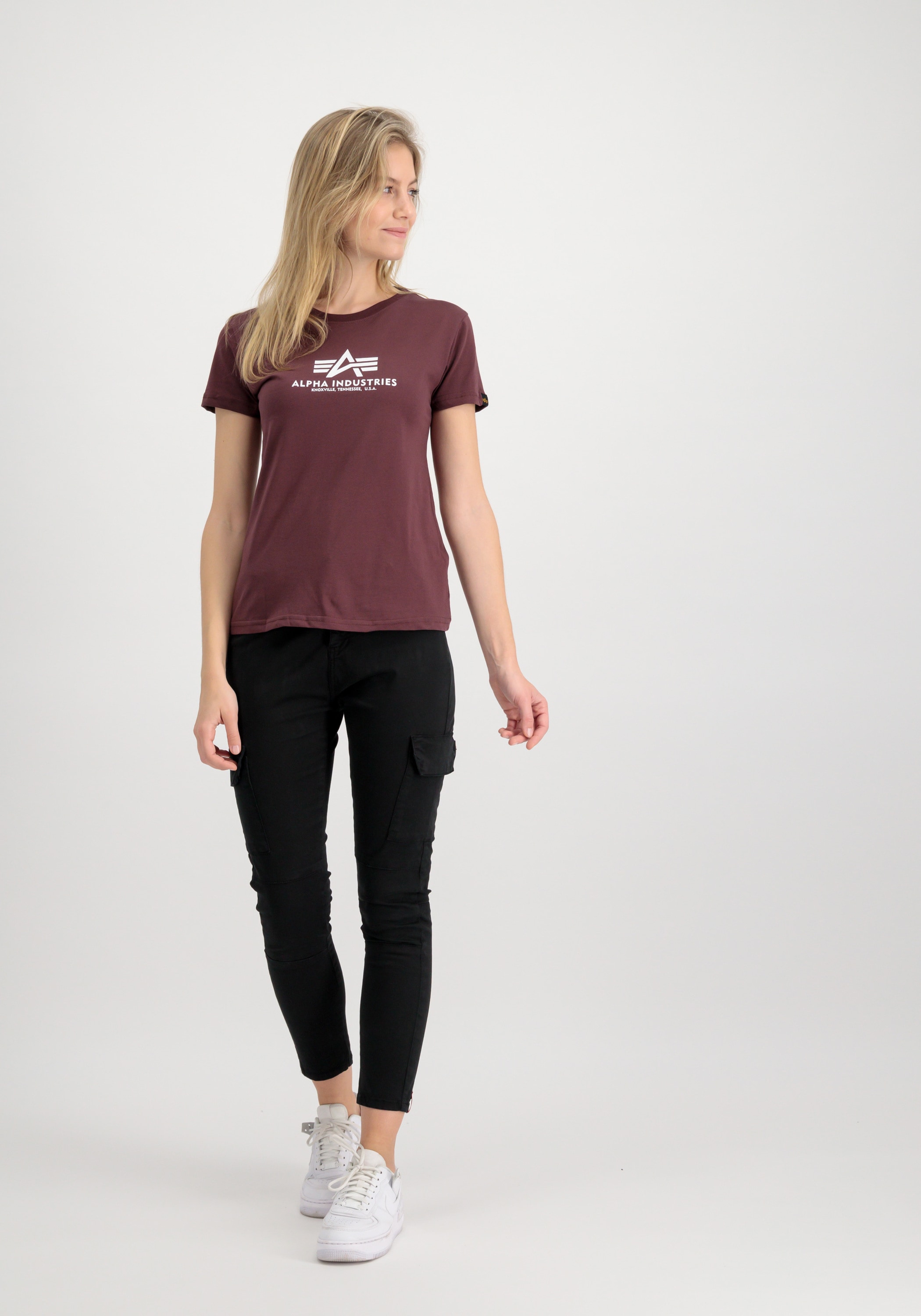 Alpha Industries T-Shirt »Alpha Industries Women - T-Shirts New Basic T-Shirt BL W«