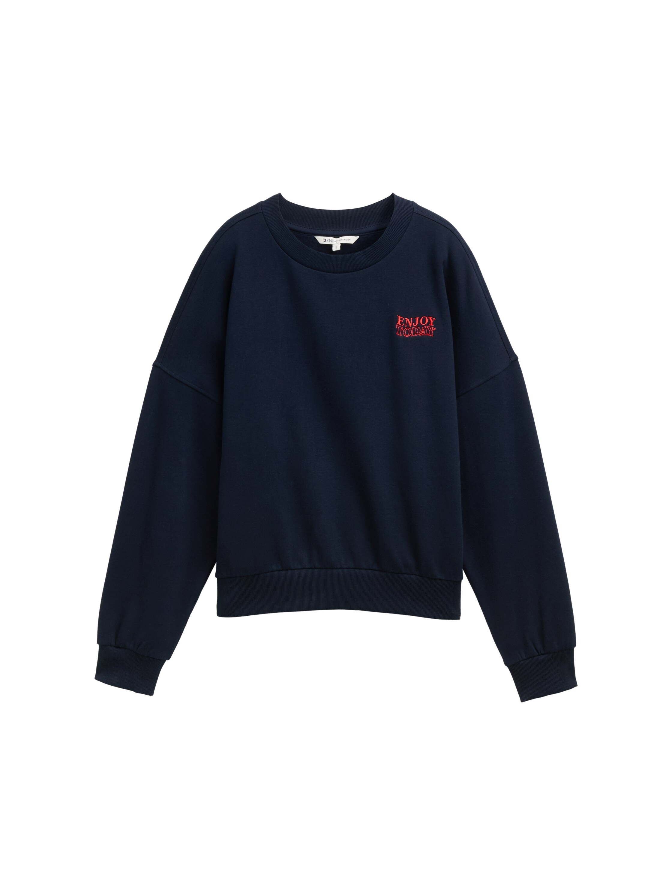 TOM TAILOR Denim Sweatshirt, aus weicher Baumwolle