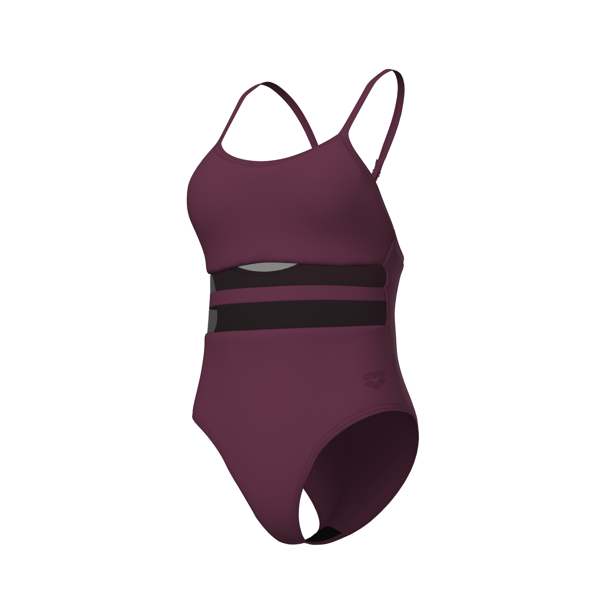 Arena Badeanzug »WOMEN'S ARENA MESH EQUALS SWIMSUIT BACK B« Mit transparenten Einsätzen