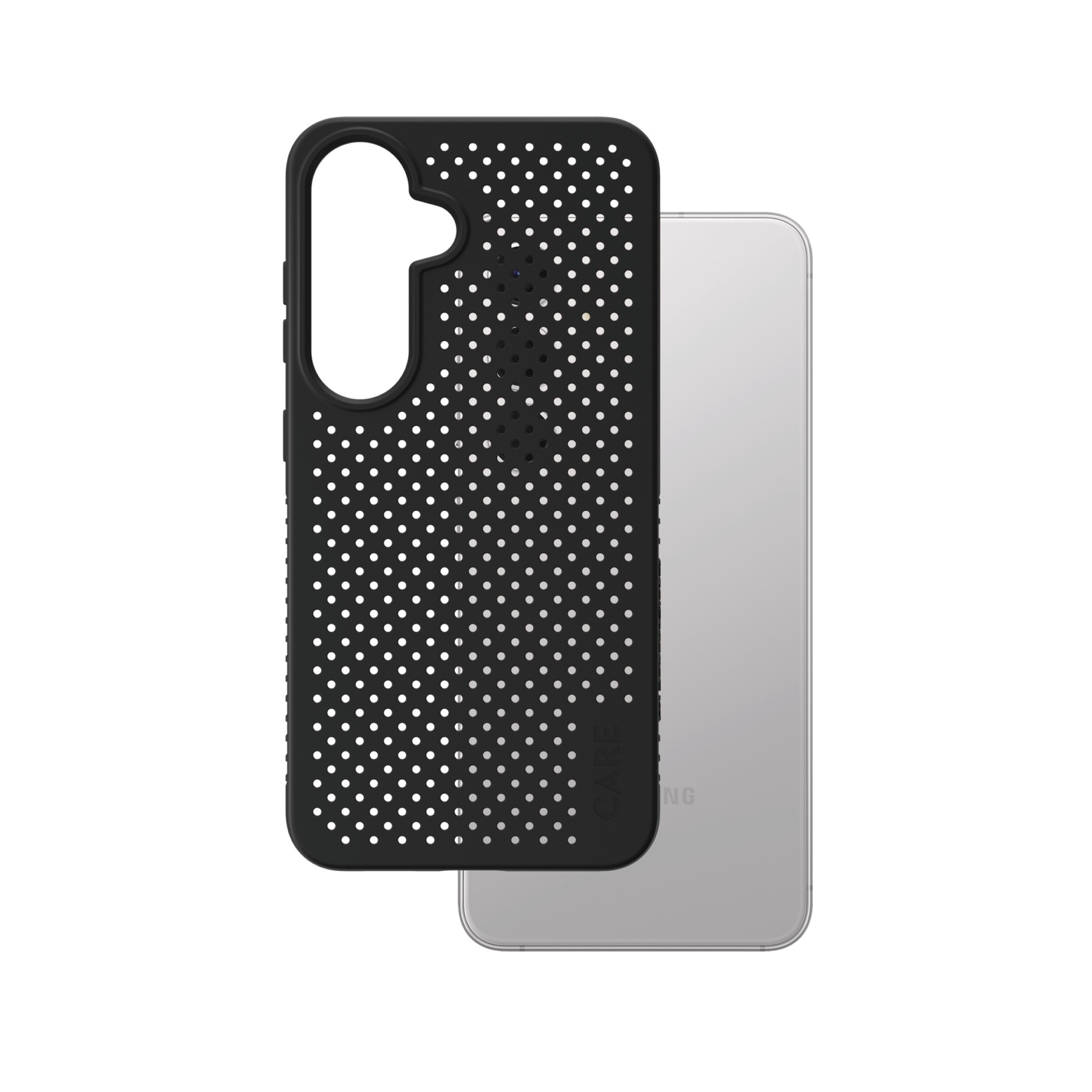 CARE by PanzerGlass Handyhülle »Heat Beat Case für Samsung Galaxy S25«, Backcover, Schutzhülle, Handyschutzhülle, Case, Schutzcase, stoßfest