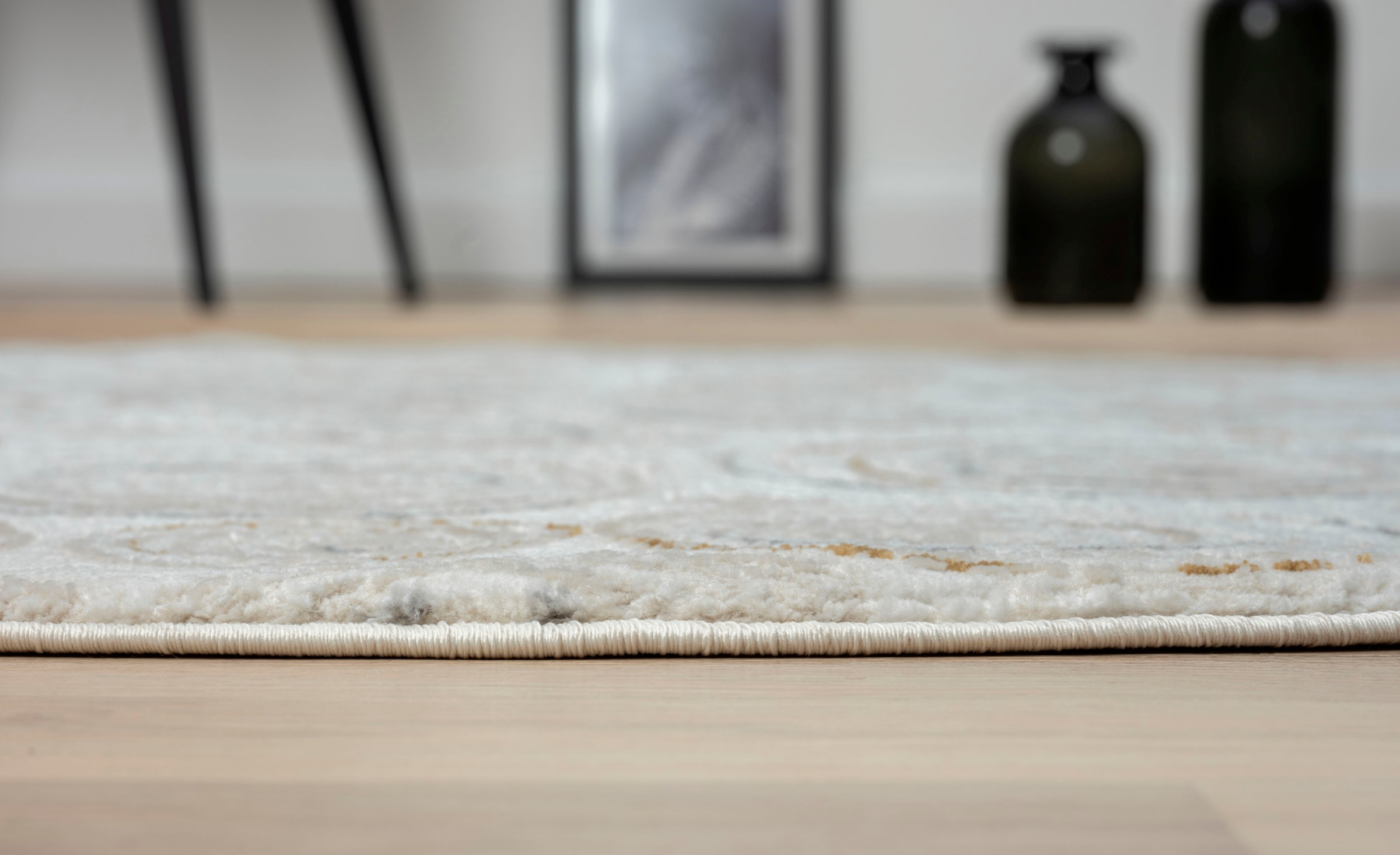 Myflair Möbel & Accessoires Teppich »My Style«, rund, 10 mm Höhe, Kurzflor, Scandi-Design, besonders weich durch Microfaser