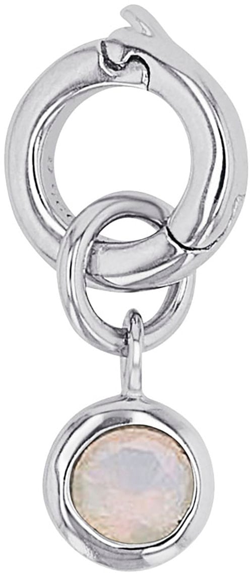 Amor Charm-Einhänger »Geburtsstein« mit Zirkonia (synth.) oder Stein (synth.)