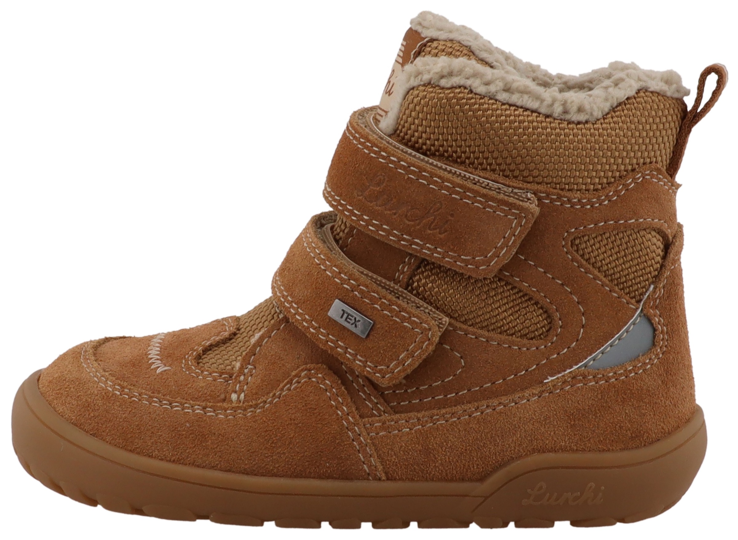 Lurchi Barfußschuh »Juppy Barefoot TEX«  Klettboots mit TEX-Ausstattung, Größenschablone zum Download