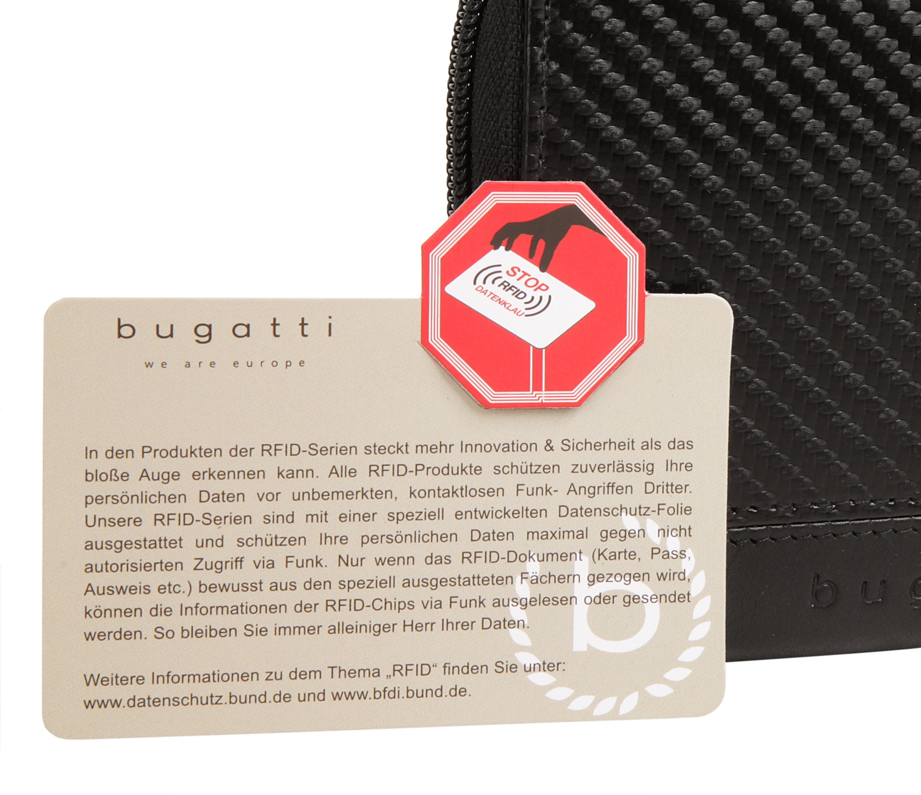 bugatti Geldbörse »COMET«, echt Leder