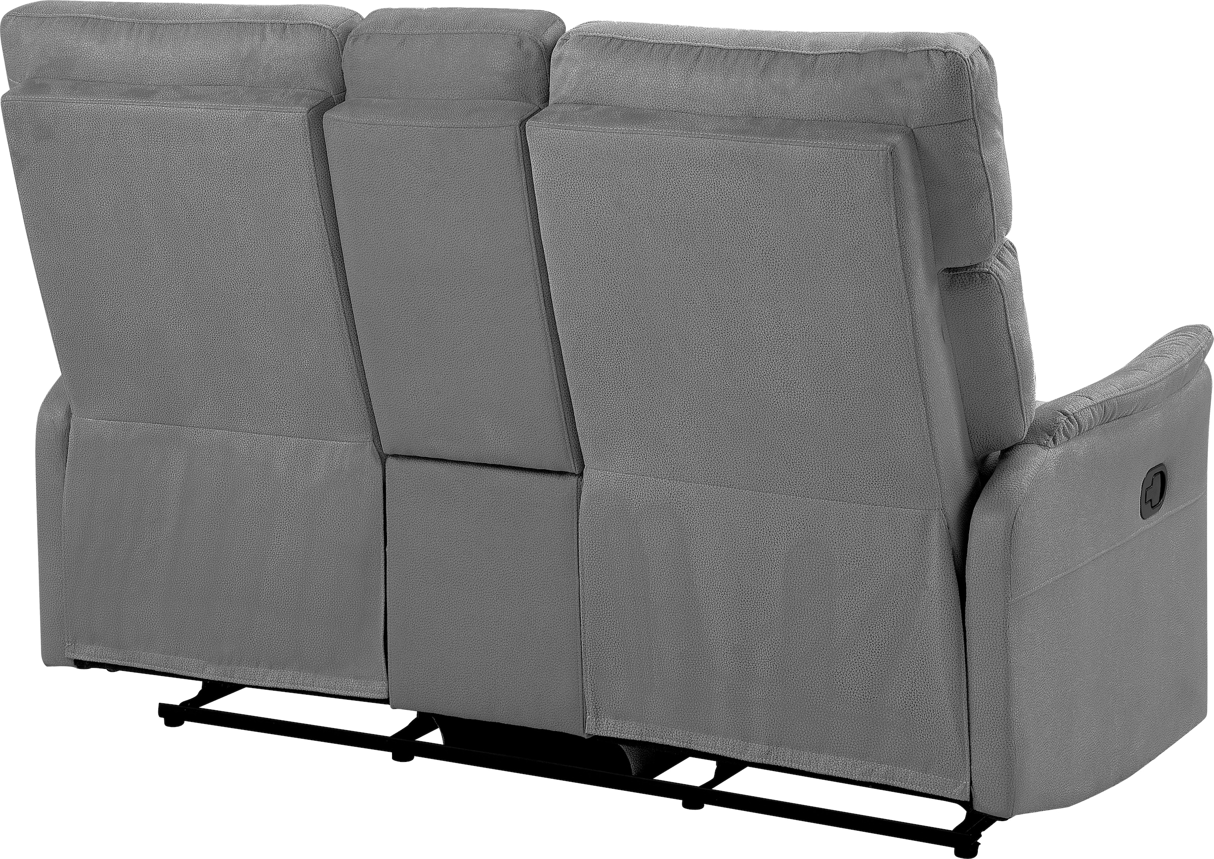 ATLANTIC home collection 2-Sitzer »Falk«, Zwei Relaxfunktionen, Mittelkosole mit Stauraum und Getränkehalter