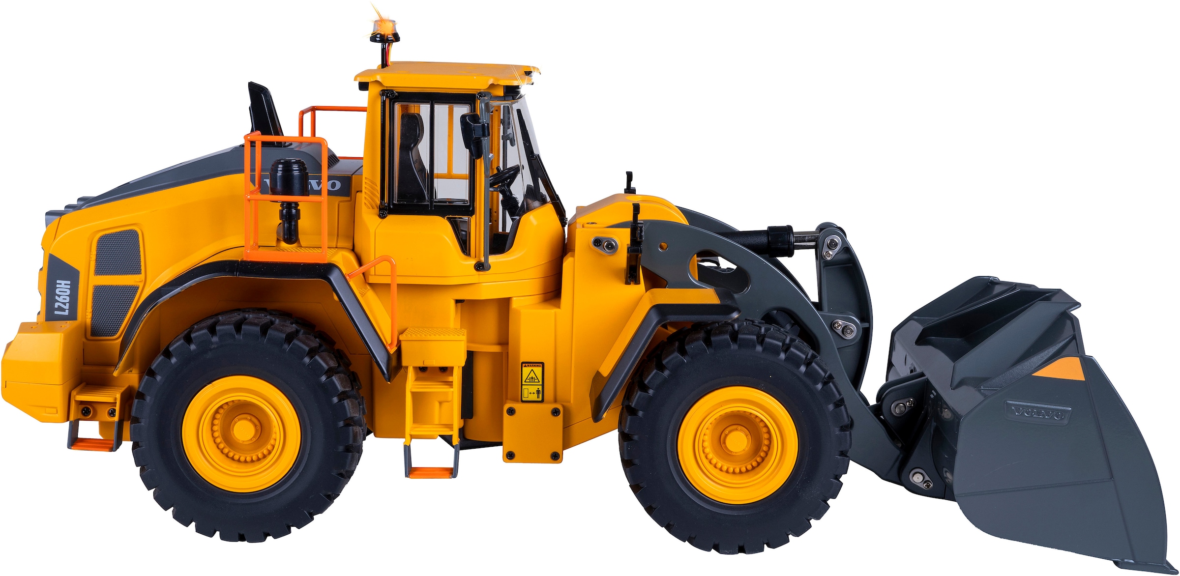 Jamara RC-Bagger »Radlader Volvo L260H Metal  2,4GHz« LED-Licht; Maßstab 1:14