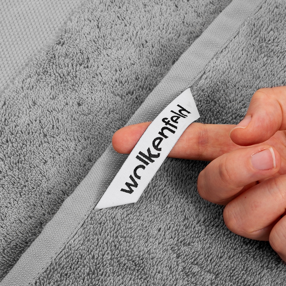 Wolkenfeld Handtuch Set »Premium Low-Twist Baumwolle 550 g/m² – 8-teilig mit Waschlappen« 8 tlg. Frottier 2 Badetücher, 2 Handtücher groß & 4 Waschlappen