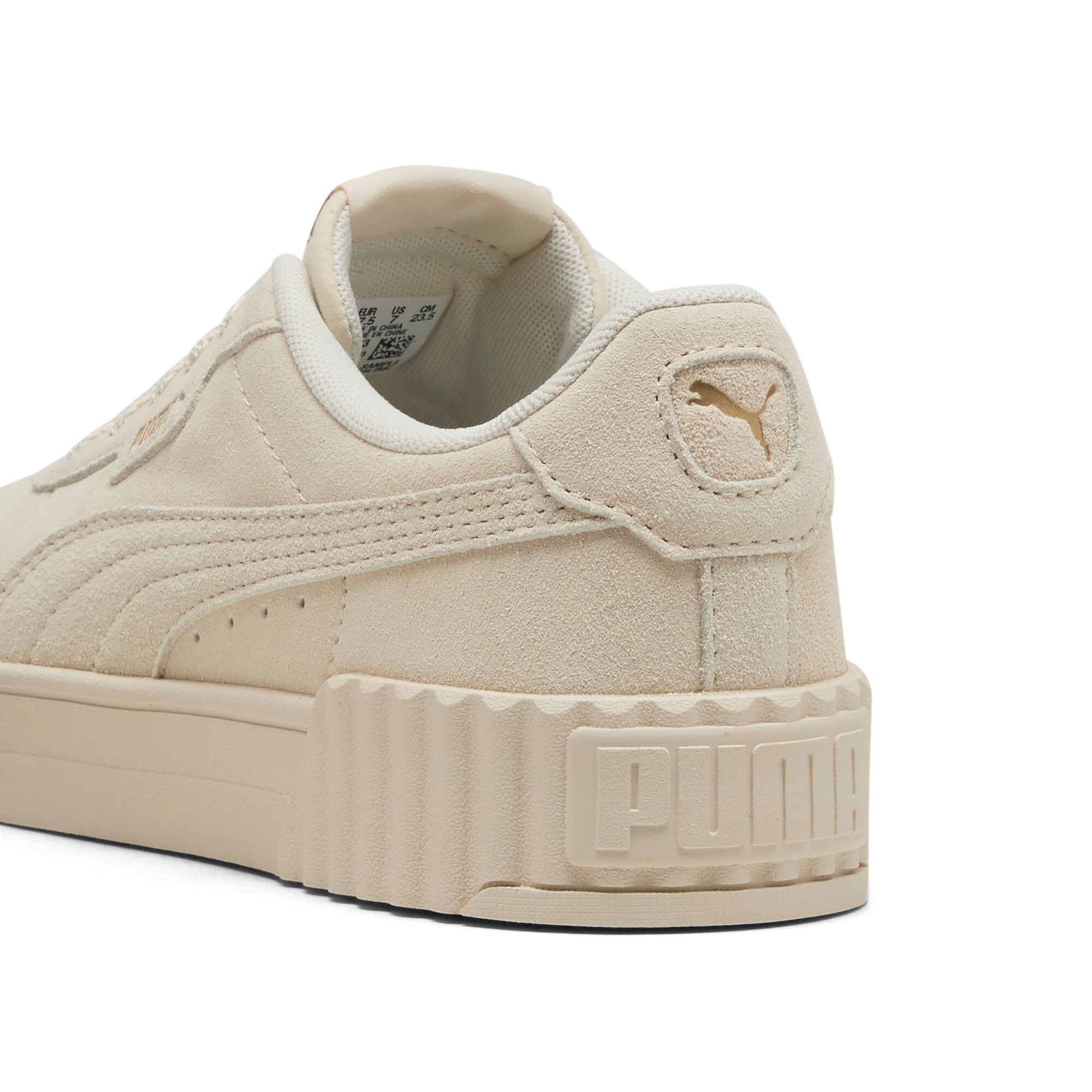 PUMA Sneaker »CARINA 30 SD«  aus Wildleder, mit SOFTFOAM+ Einlegesohle, mit Schnürung