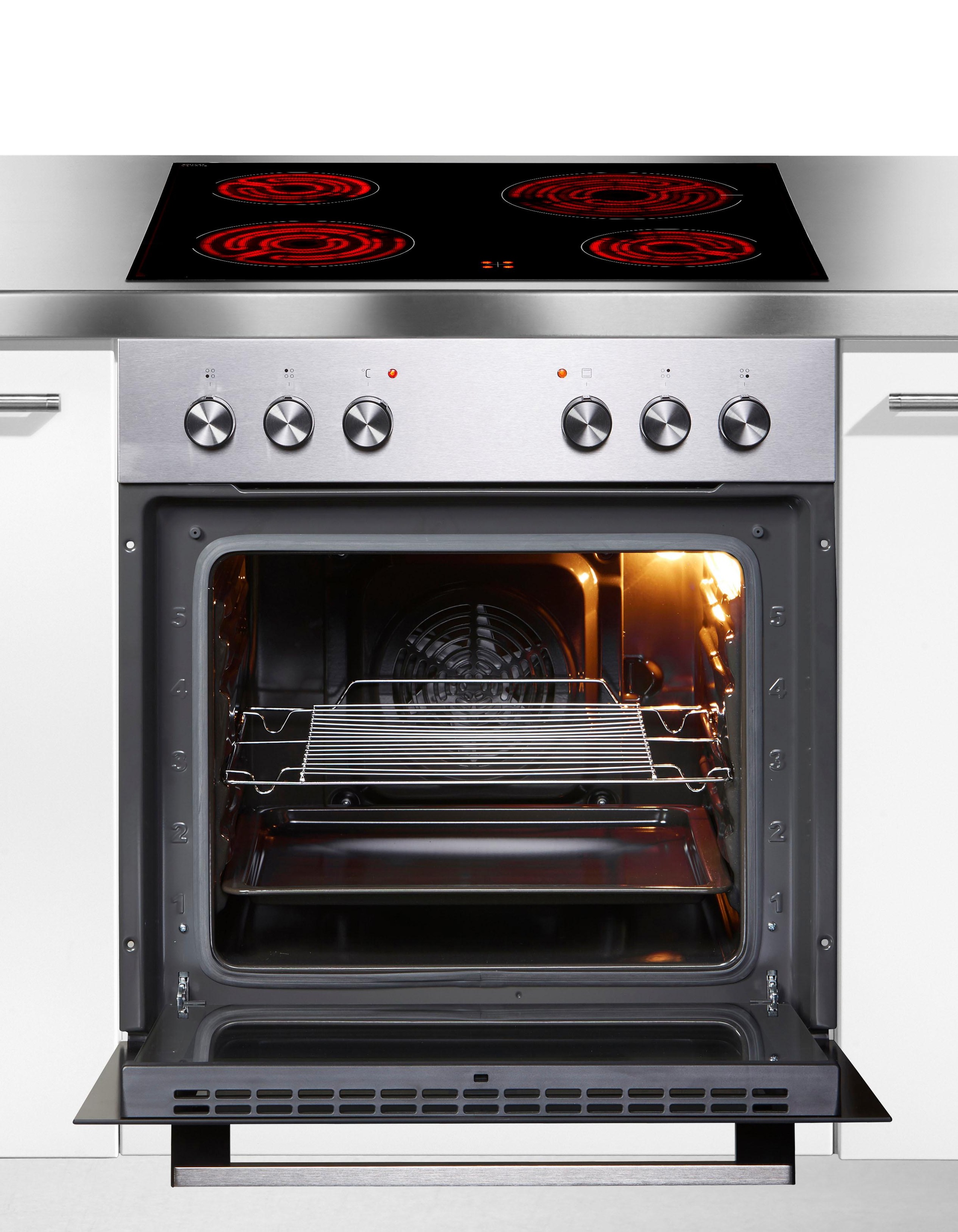 Amica Elektro-Herd-Set »EHC 933 041 E«, EHC 933 041 E, Steam Clean ...