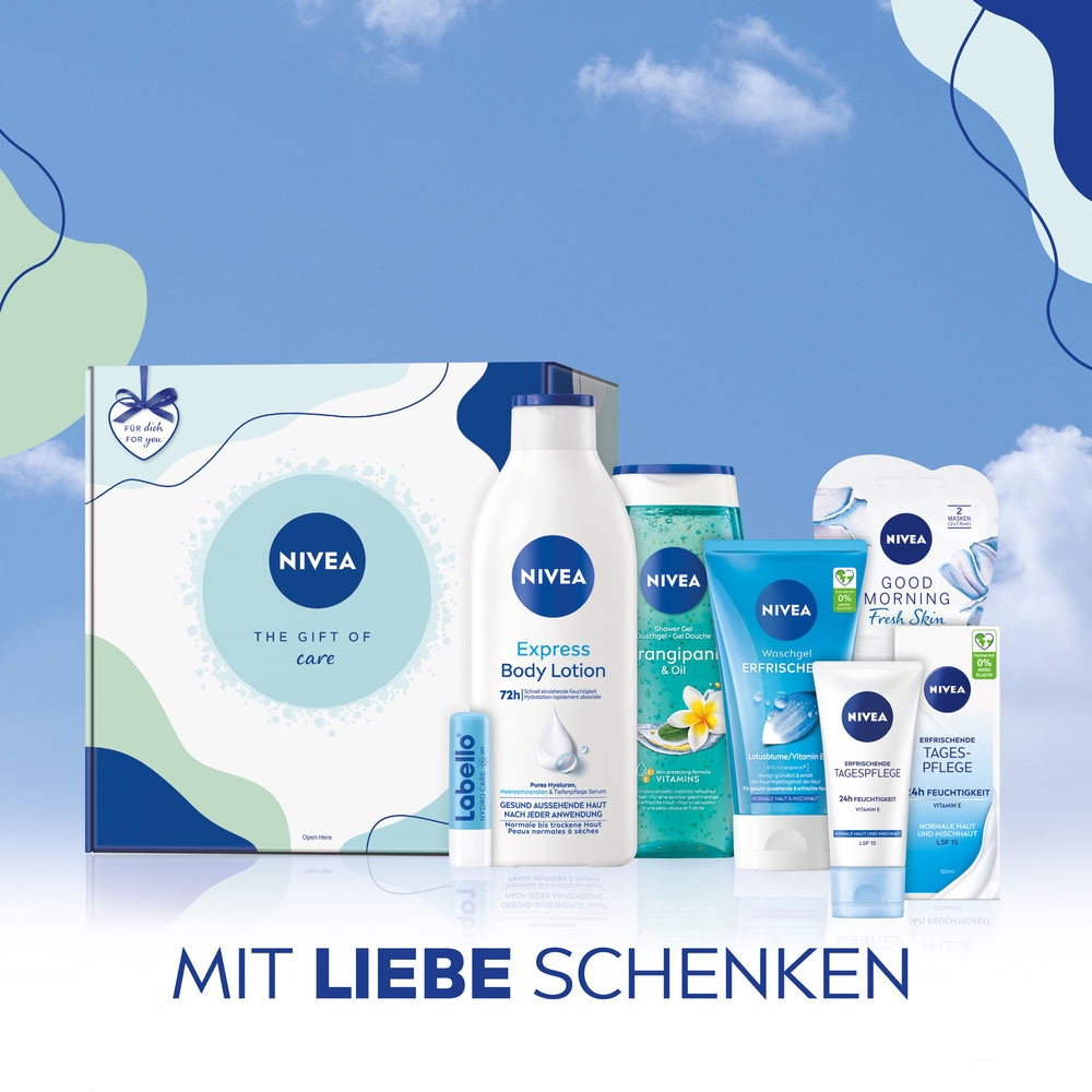 Nivea Pflege-Geschenkset »The Gift of Care«, (6 tlg.)