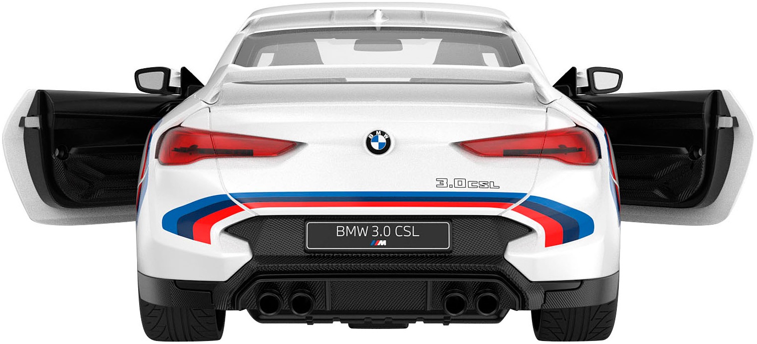 Jamara RC-Auto »BMW 3.0 CSL 1:14 weiß 2,4GHz Tür manuell«, im Maßstab 1:14, mit LED Beleuchtung