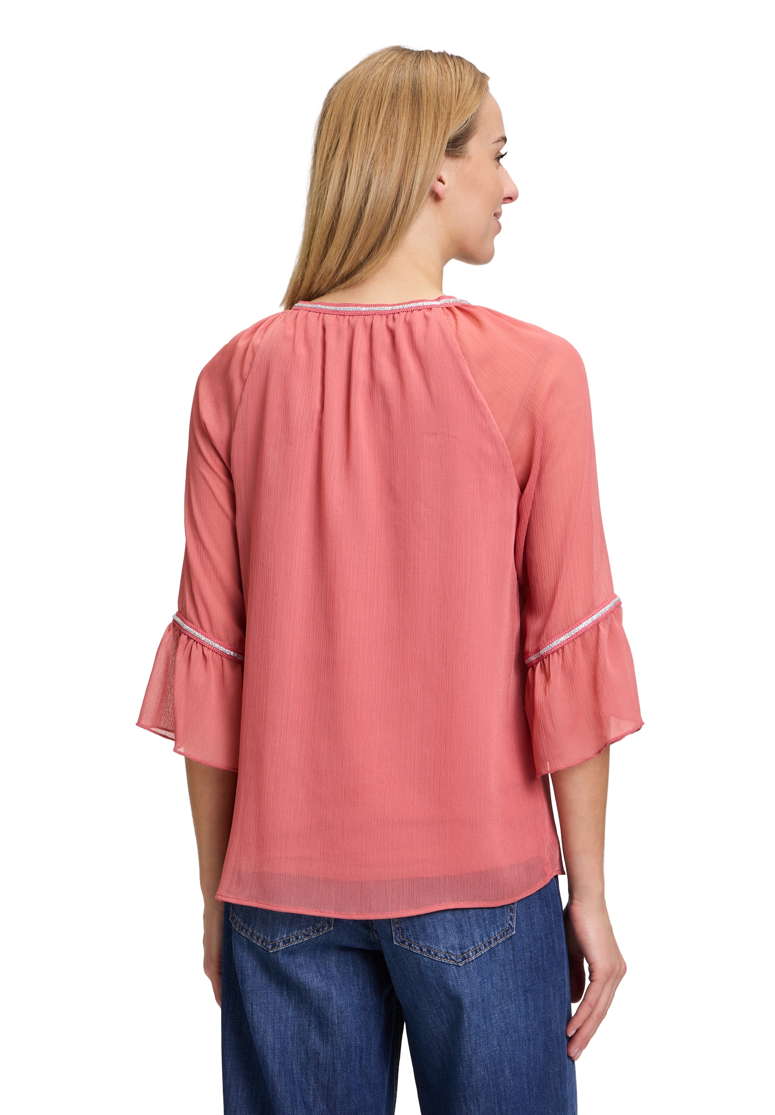 Cartoon Klassische Bluse »Casual-Bluse mit Flügelärmeln«
