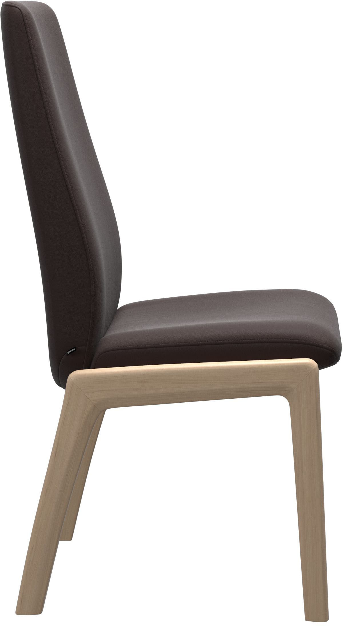Stressless® Polsterstuhl »Laurel«, Leder PALOMA, High Back, Größe L, mit abgerundeten Beinen in Eiche natur