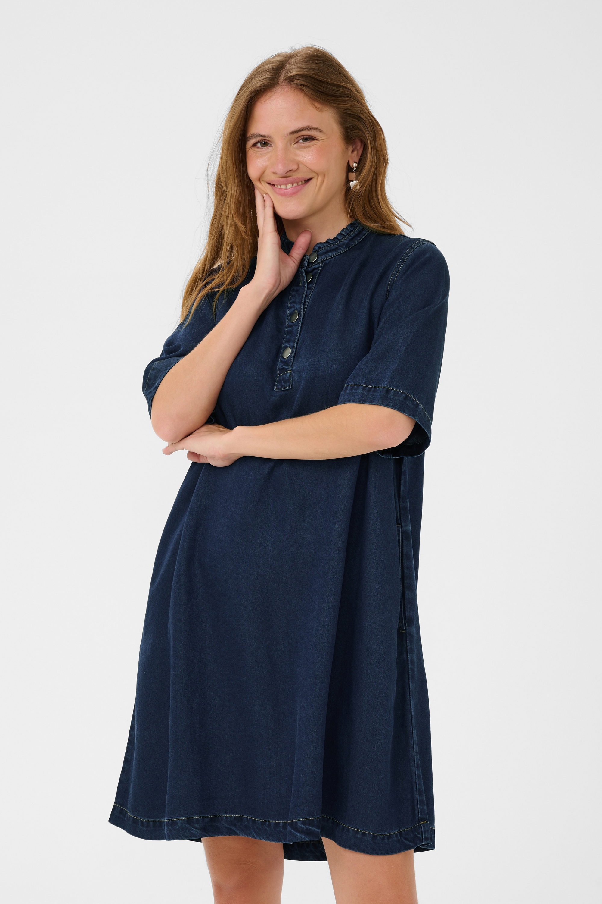 Culture Midikleid »Damen Kleid CUilsa«