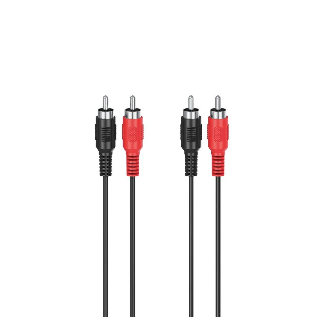 Hama Audio-Kabel »Audiokabel, 2 Cinch Stecker, 3 m, Cinch Kabel«, Cinch, 300 cm