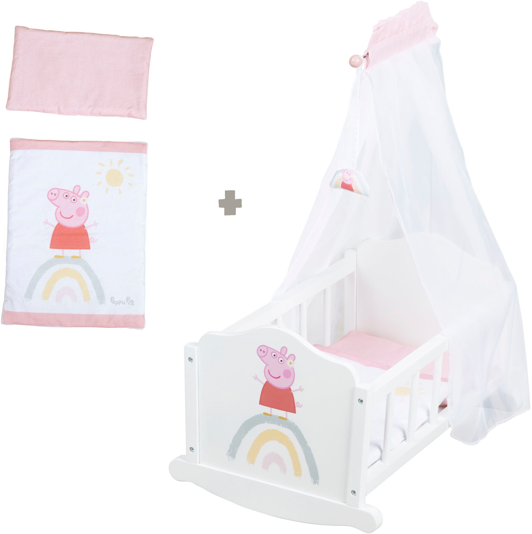 roba® Puppenwiege »Peppa Pig«