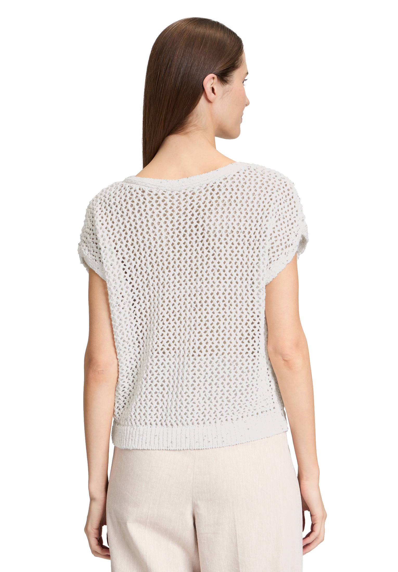Betty&Co Strickpullover »Strickpullunder mit Effektgarn«