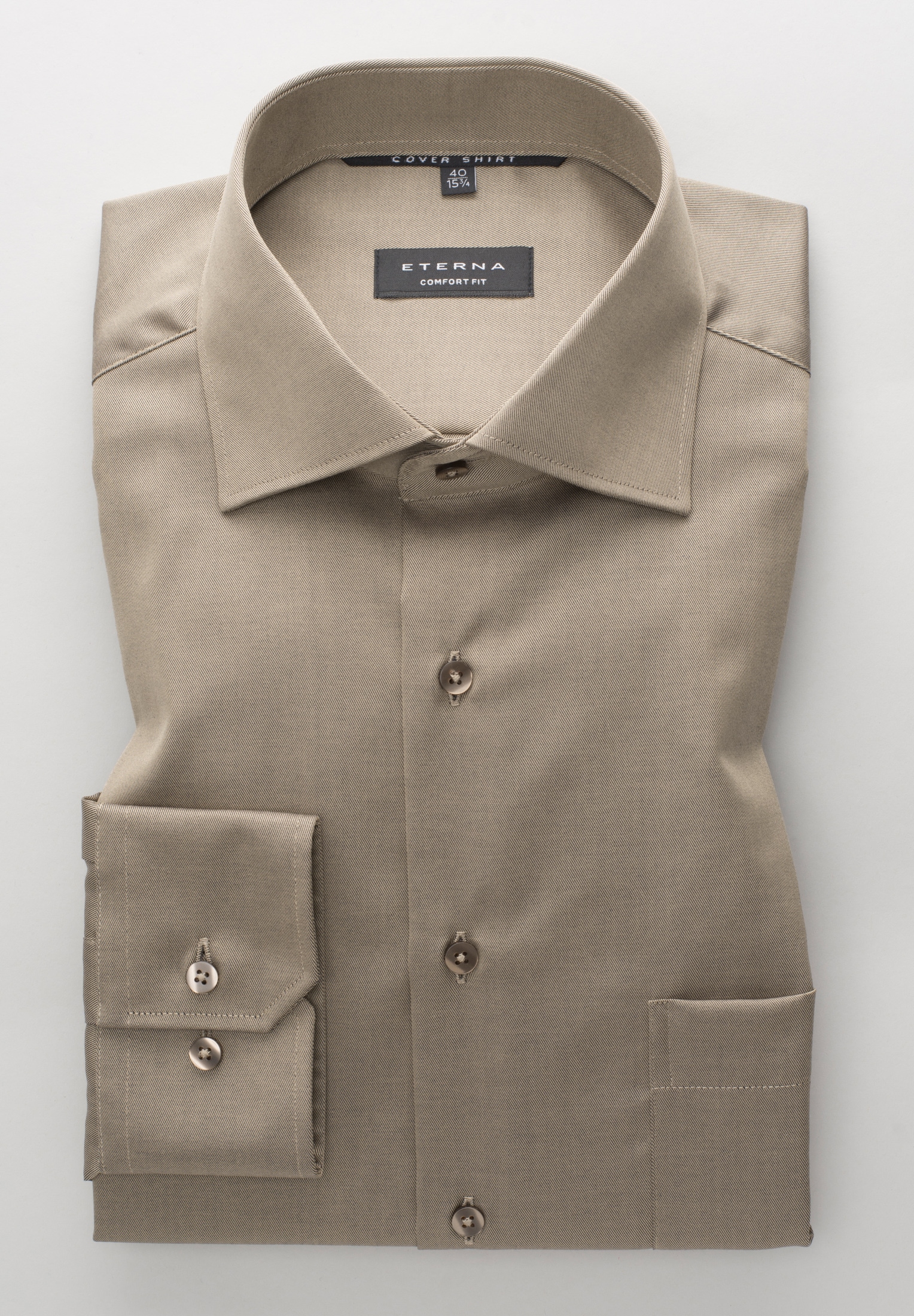 Eterna Langarmhemd »COMFORT FIT« NON IRON (bügelfrei)