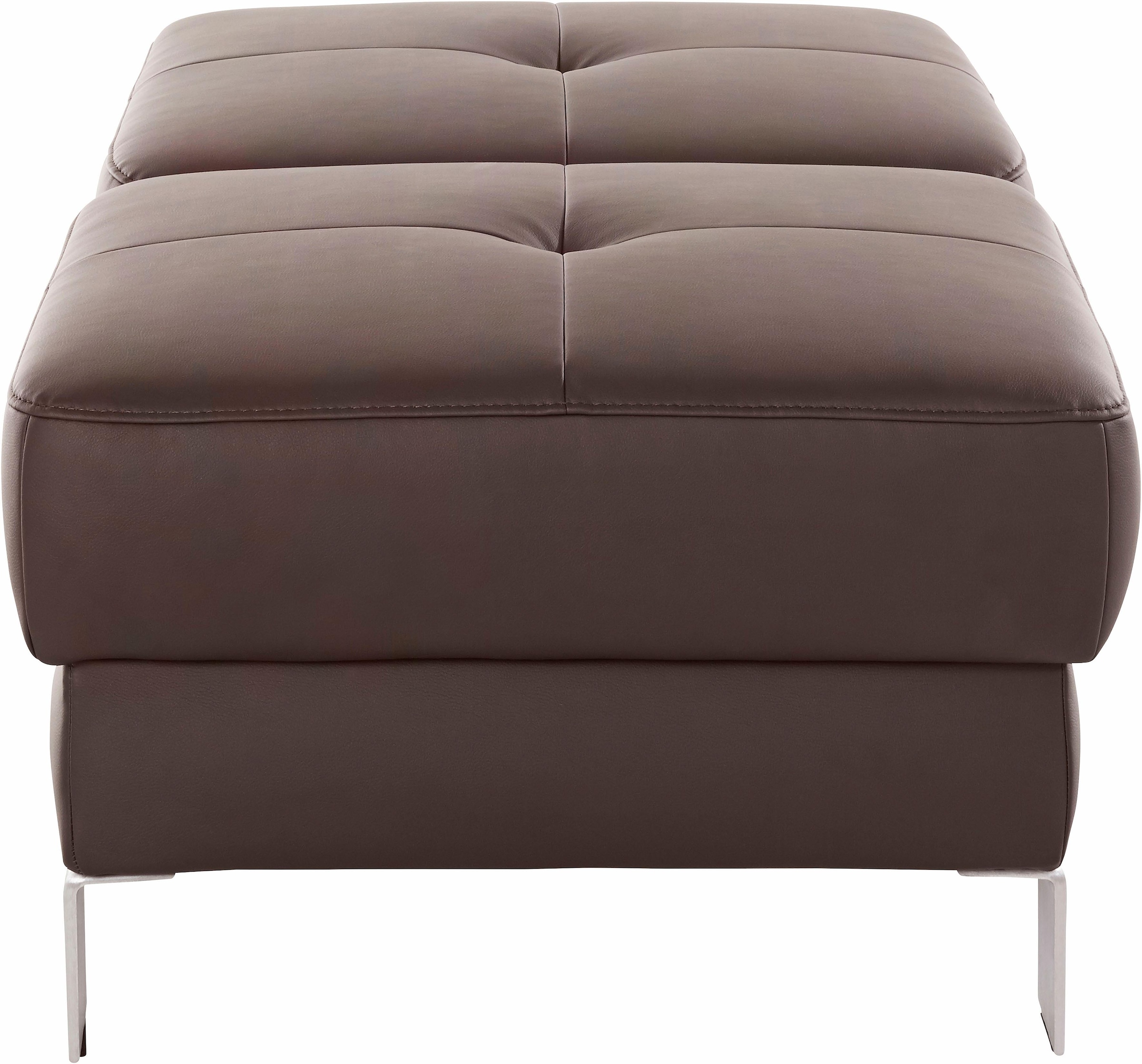 exxpo - sofa fashion Hocker »Mantua, Bankhocker mit tollen Verarbeitungsdetails, bequem«, zeitlos und elegant