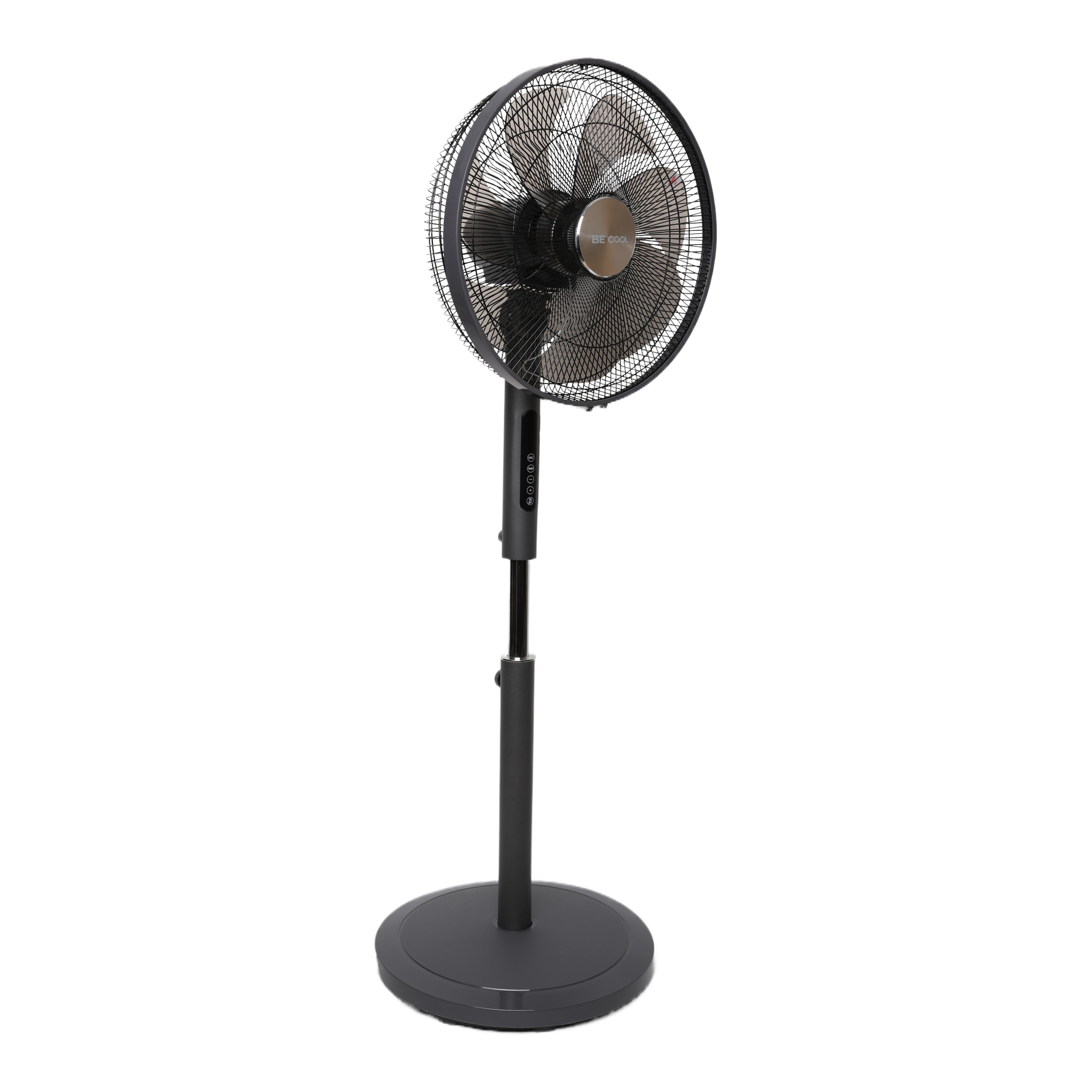 be cool Standventilator »Gleichstrom-Standventilator 45cm mit 7 Rotorblättern«, energieeffizient, 7-flügelig, Fernbedienung