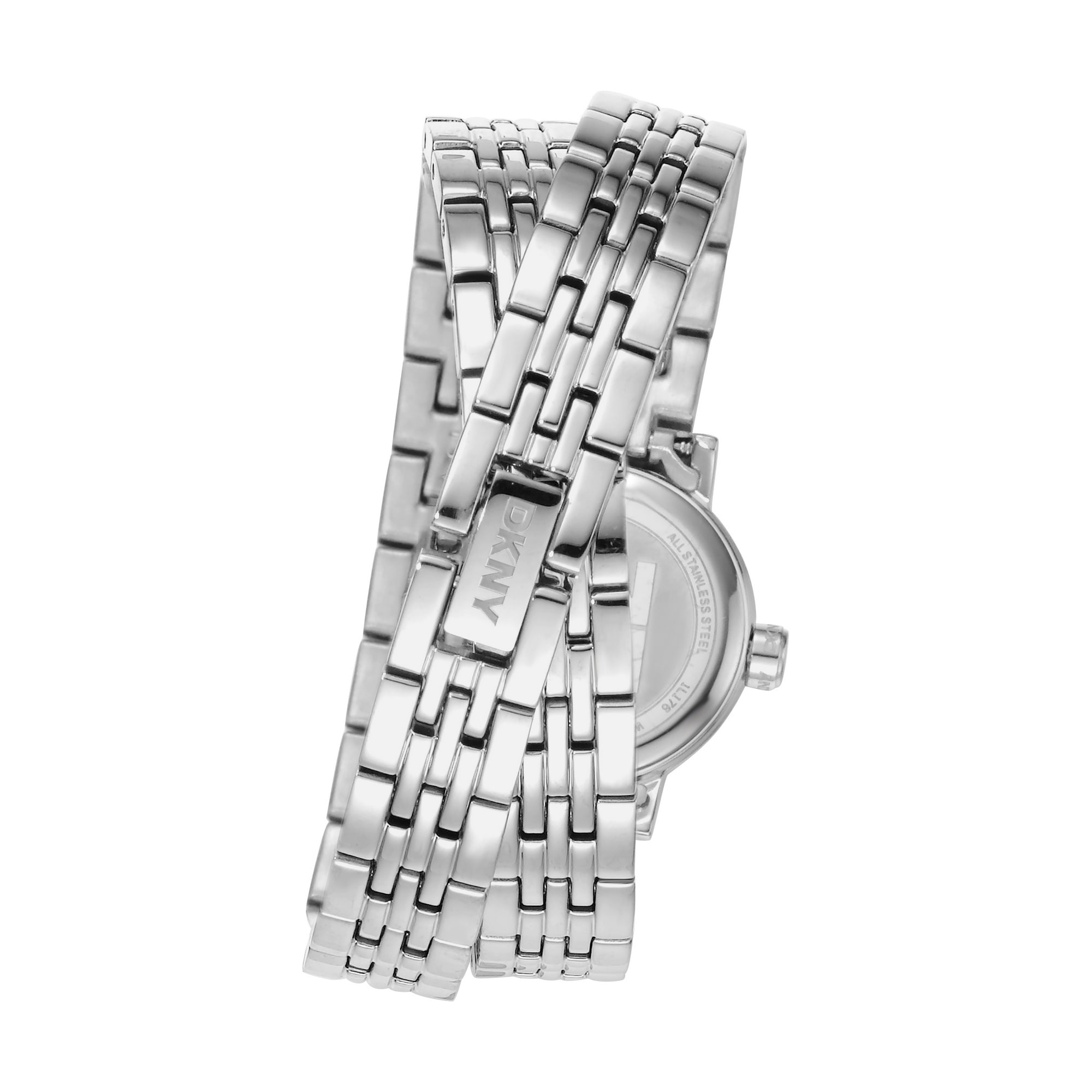 DKNY Quarzuhr »Mini Watch« Armbanduhr, Damenuhr, Edelstahlarmband, analog